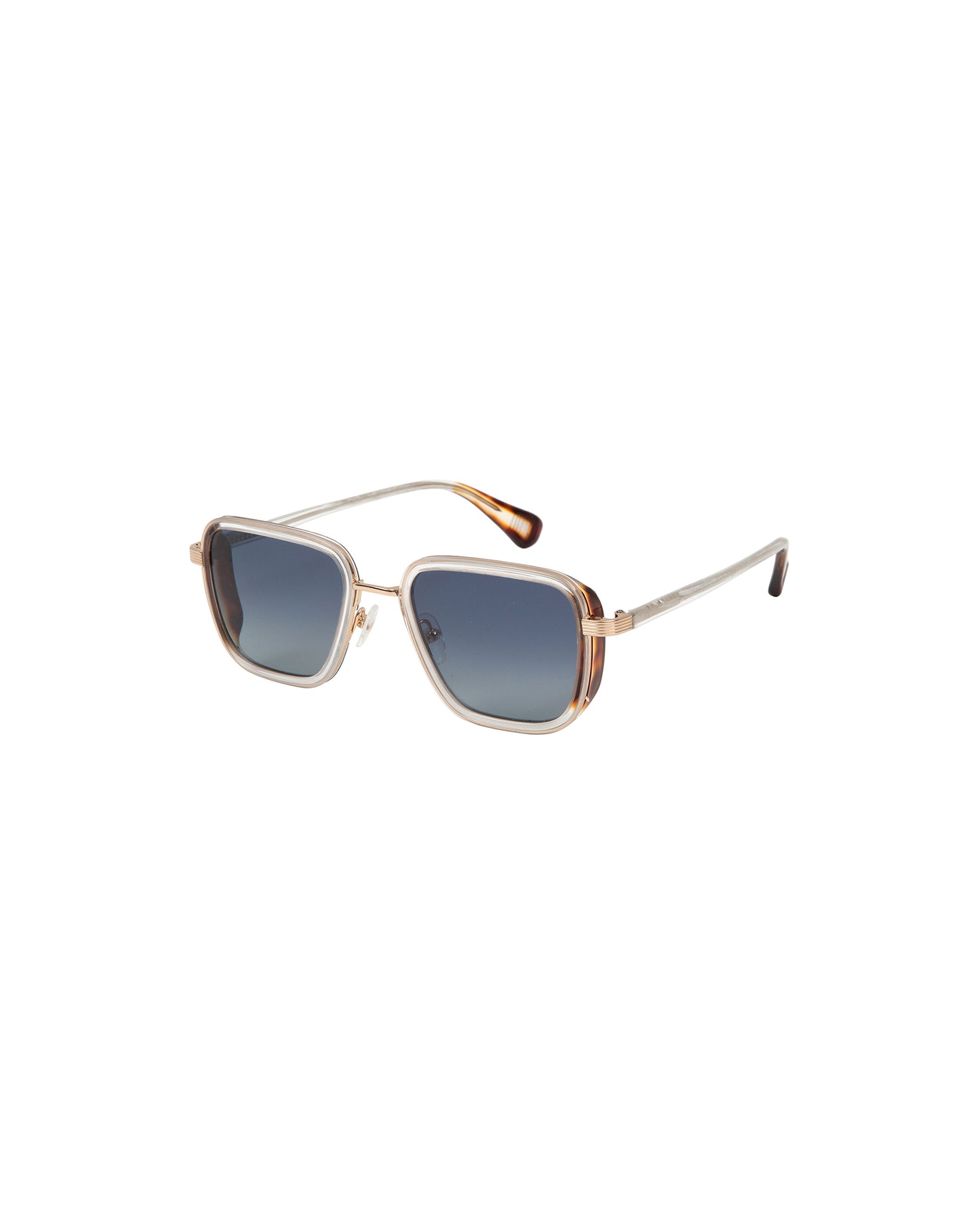 FORD: Cuadrada Acetato-Metal Doré sunglasses by GIGI STUDIOS 2447