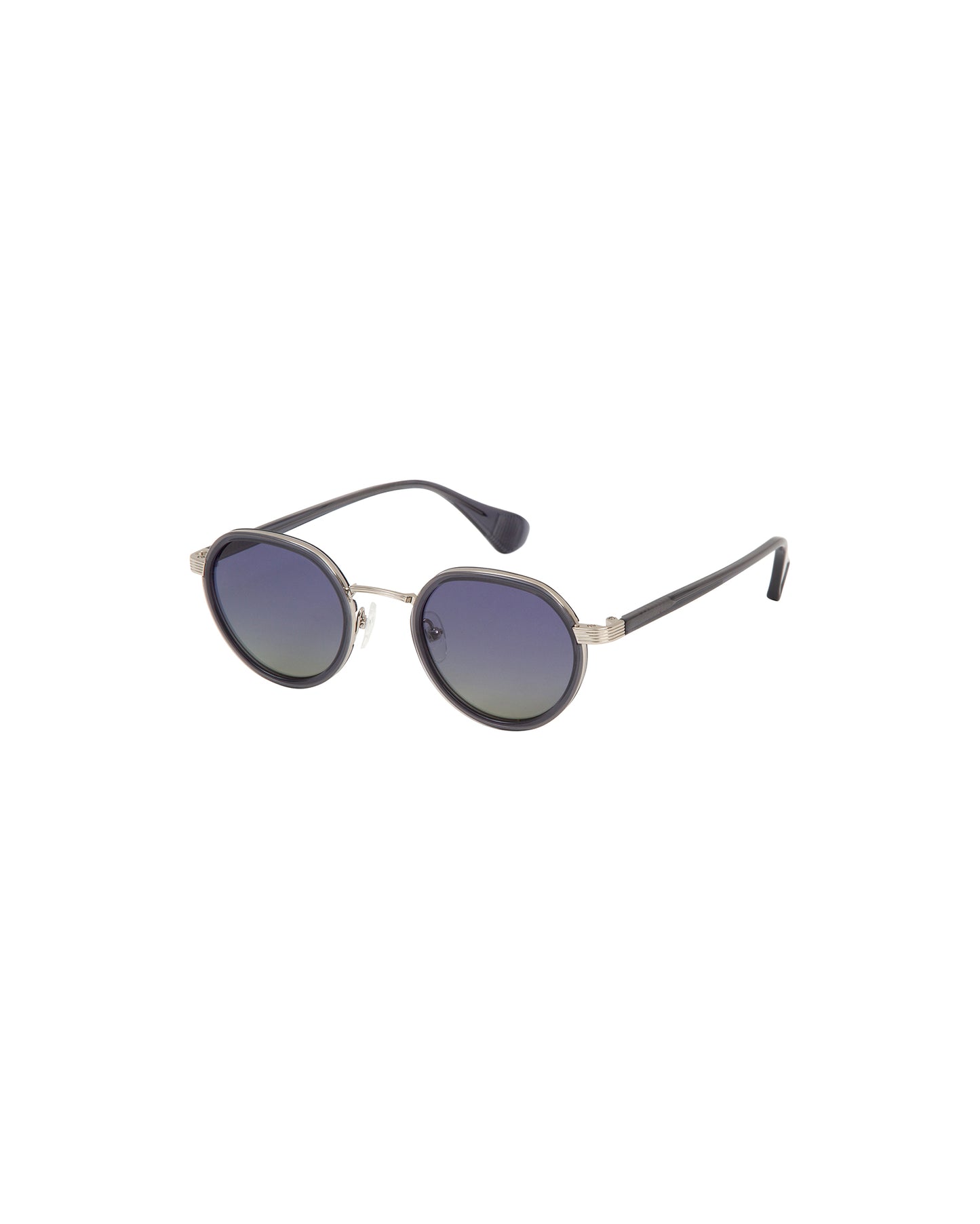 MONET: Redondas Acetato-Metal Azul sunglasses by GIGI STUDIOS 2451