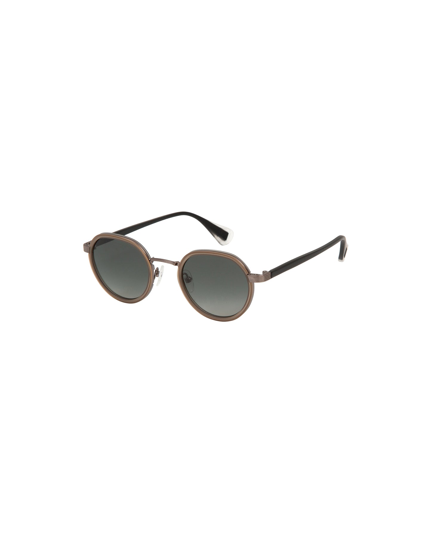 MONET: Redondas Acetato-Metal Grigio sunglasses by GIGI STUDIOS 2453