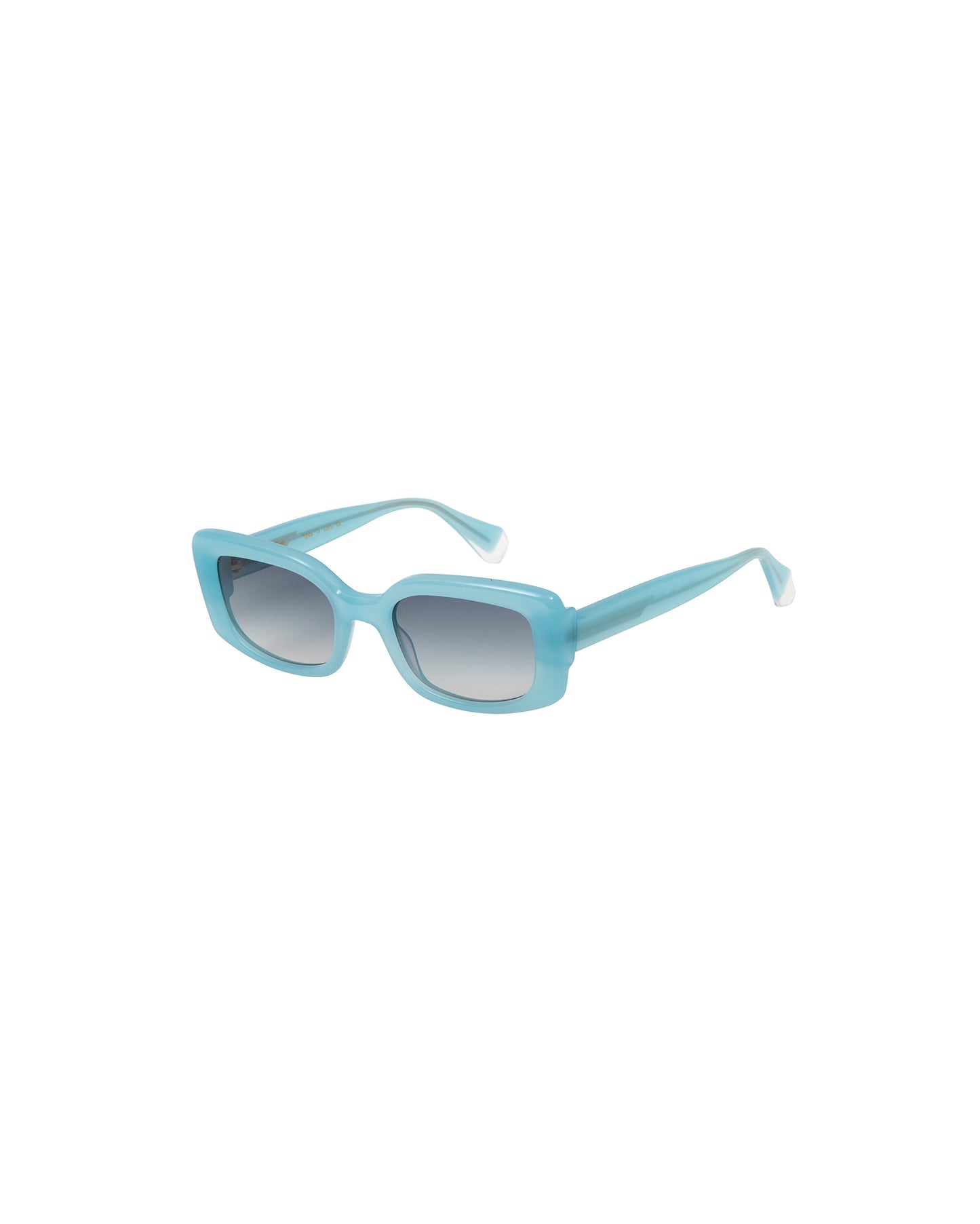FEDRA: Cuadrada Acetato Azul sunglasses by GIGI STUDIOS 2475