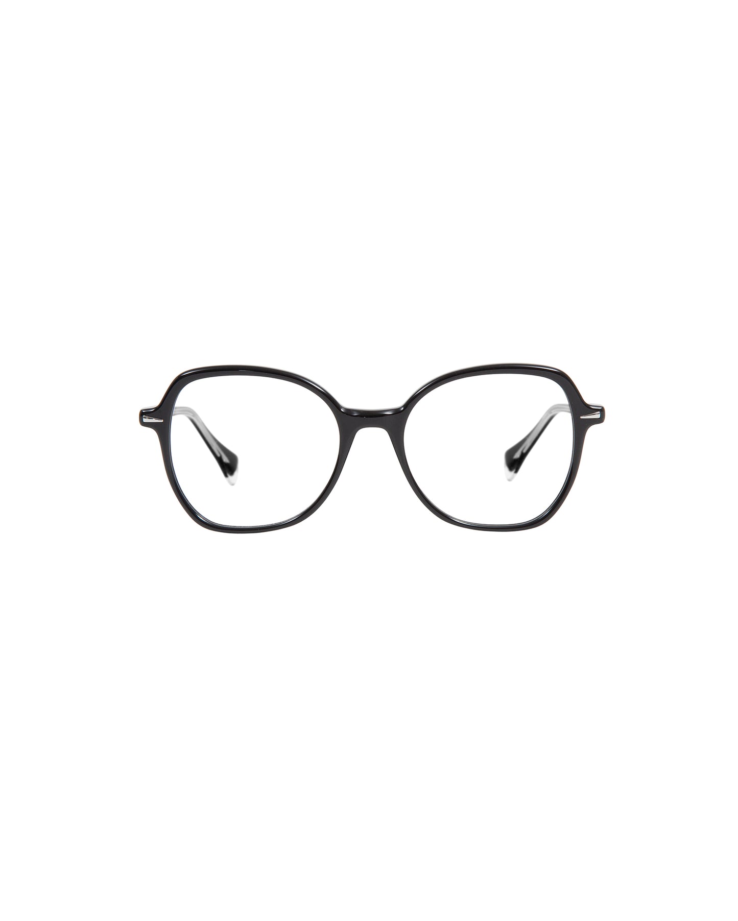 ELMA: Geométricas Acetato Noir optical glasses by GIGI STUDIOS 2486