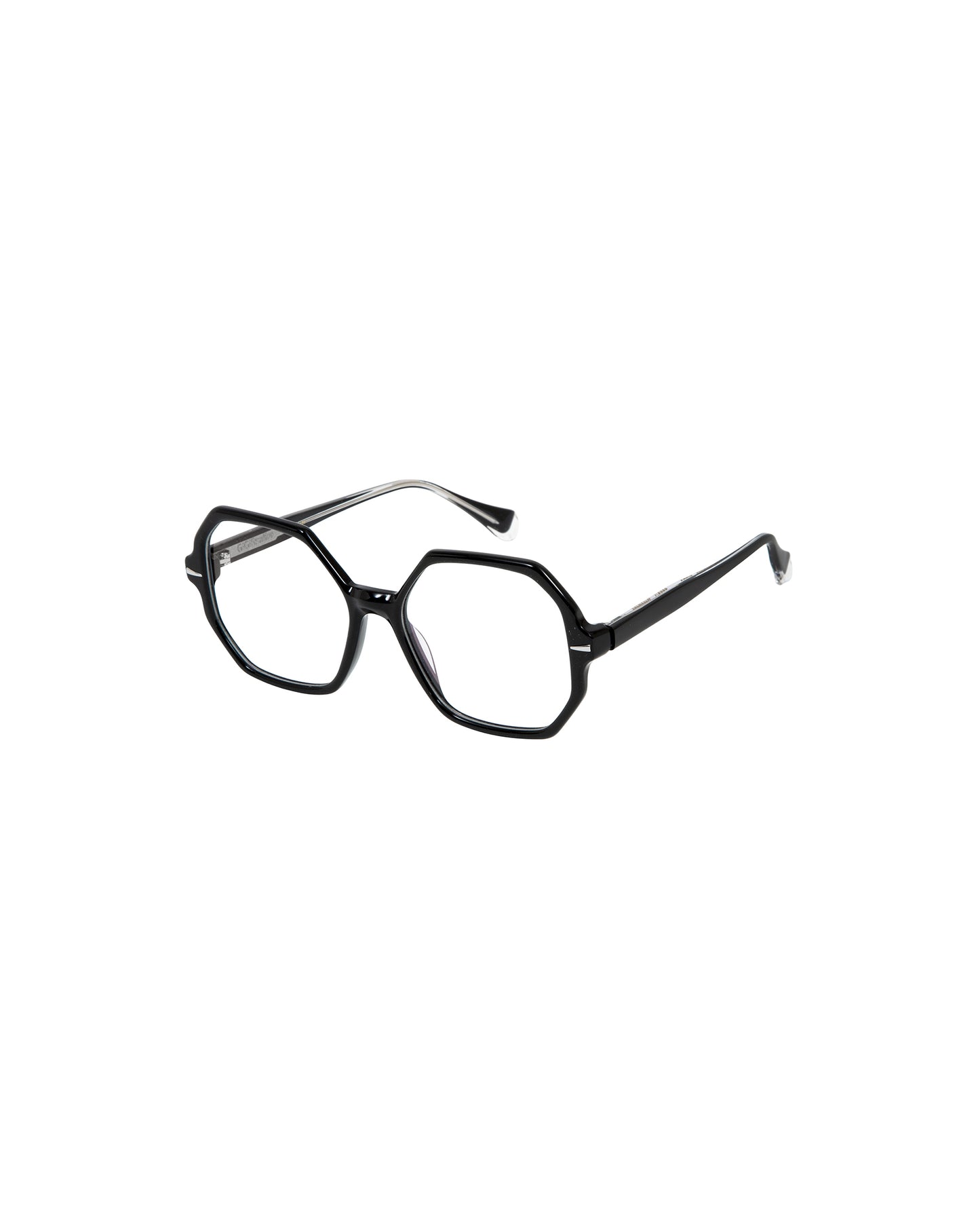 MIRNA: Geométricas Acetato Noir optical glasses by GIGI STUDIOS 2500