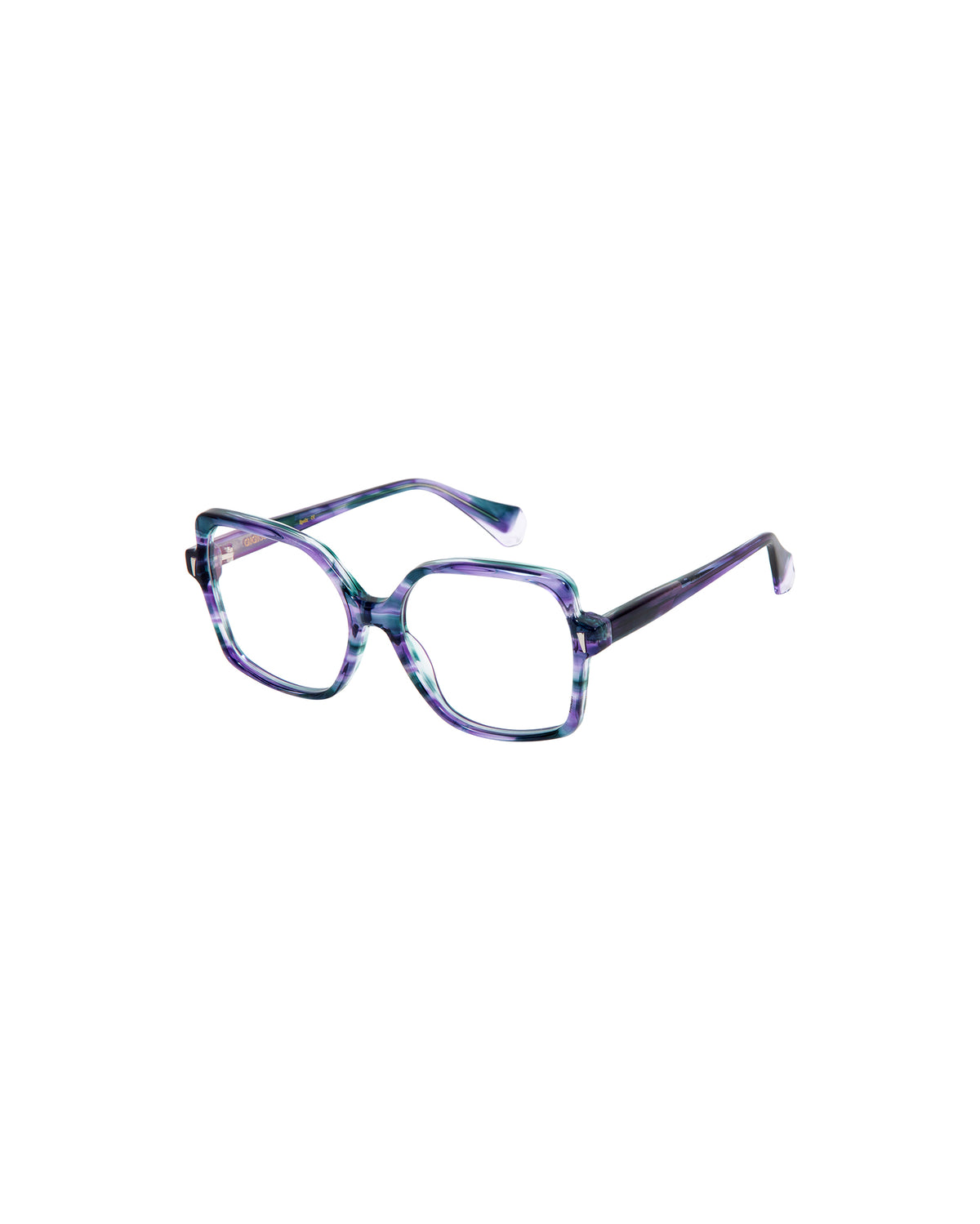 KENYA: Cuadrada Acetato Verde optical glasses by GIGI STUDIOS 2516