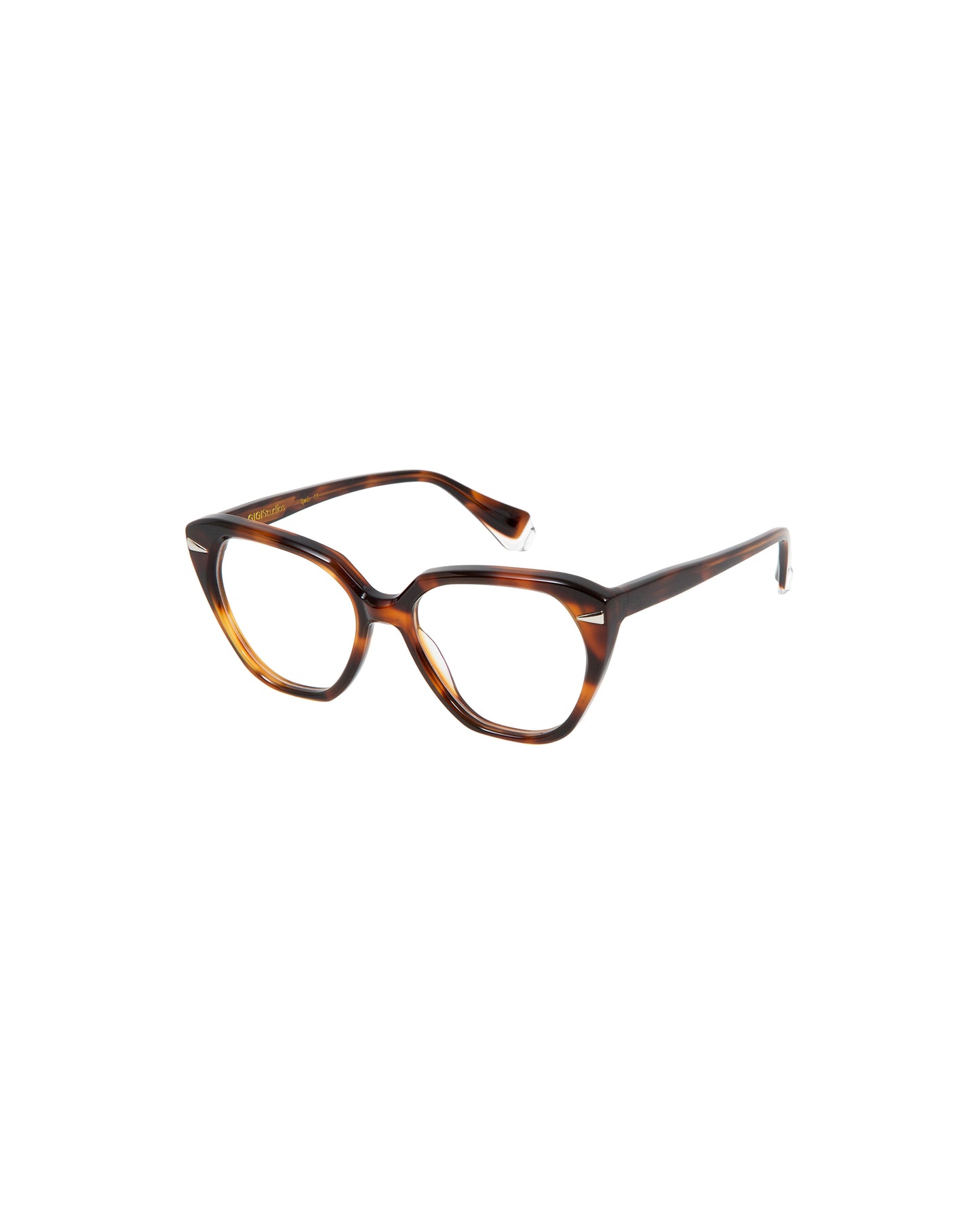 GALIA: Cat Eye Acetato Marrón optical glasses by GIGI STUDIOS 2527