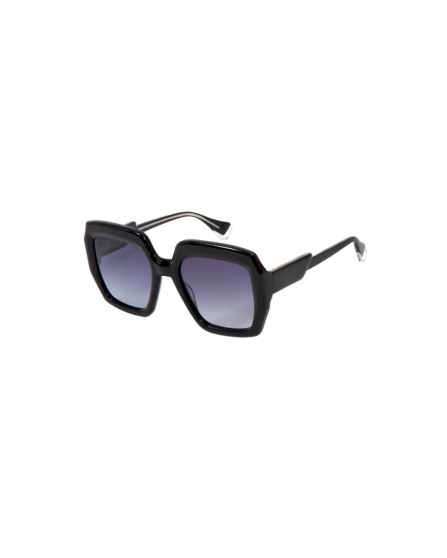 GIA: Cuadrada Acetato Noir sunglasses by GIGI STUDIOS 2532