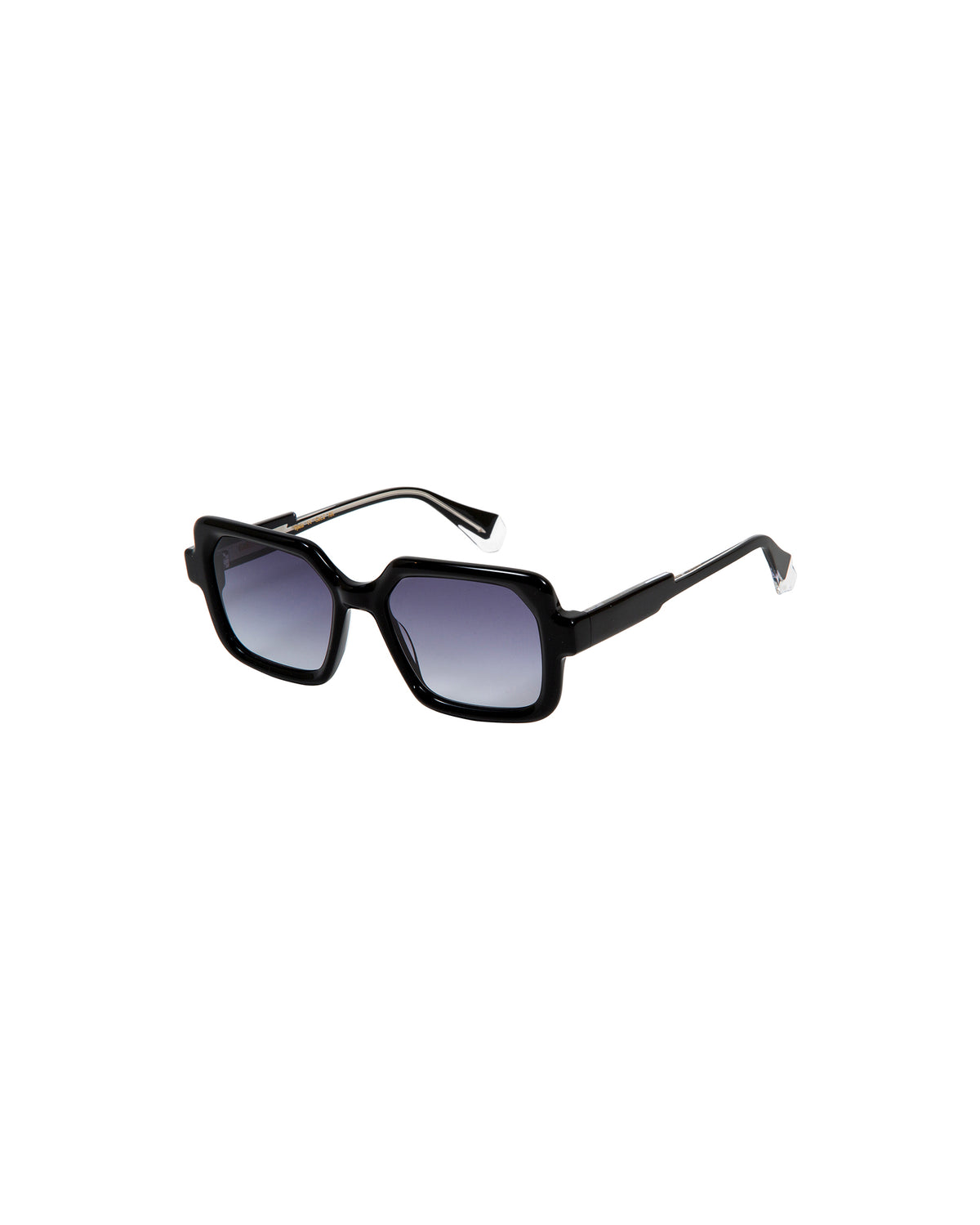 ALEXIA: Cuadrada Acetato Noir sunglasses by GIGI STUDIOS 2562