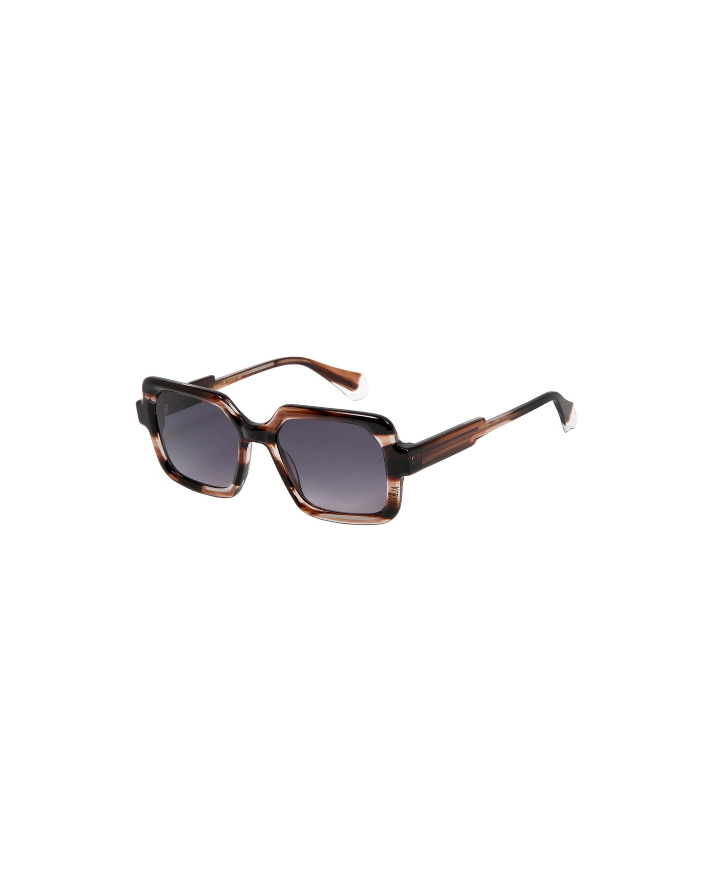 ALEXIA: Cuadrada Acetato Havana sunglasses by GIGI STUDIOS 2564