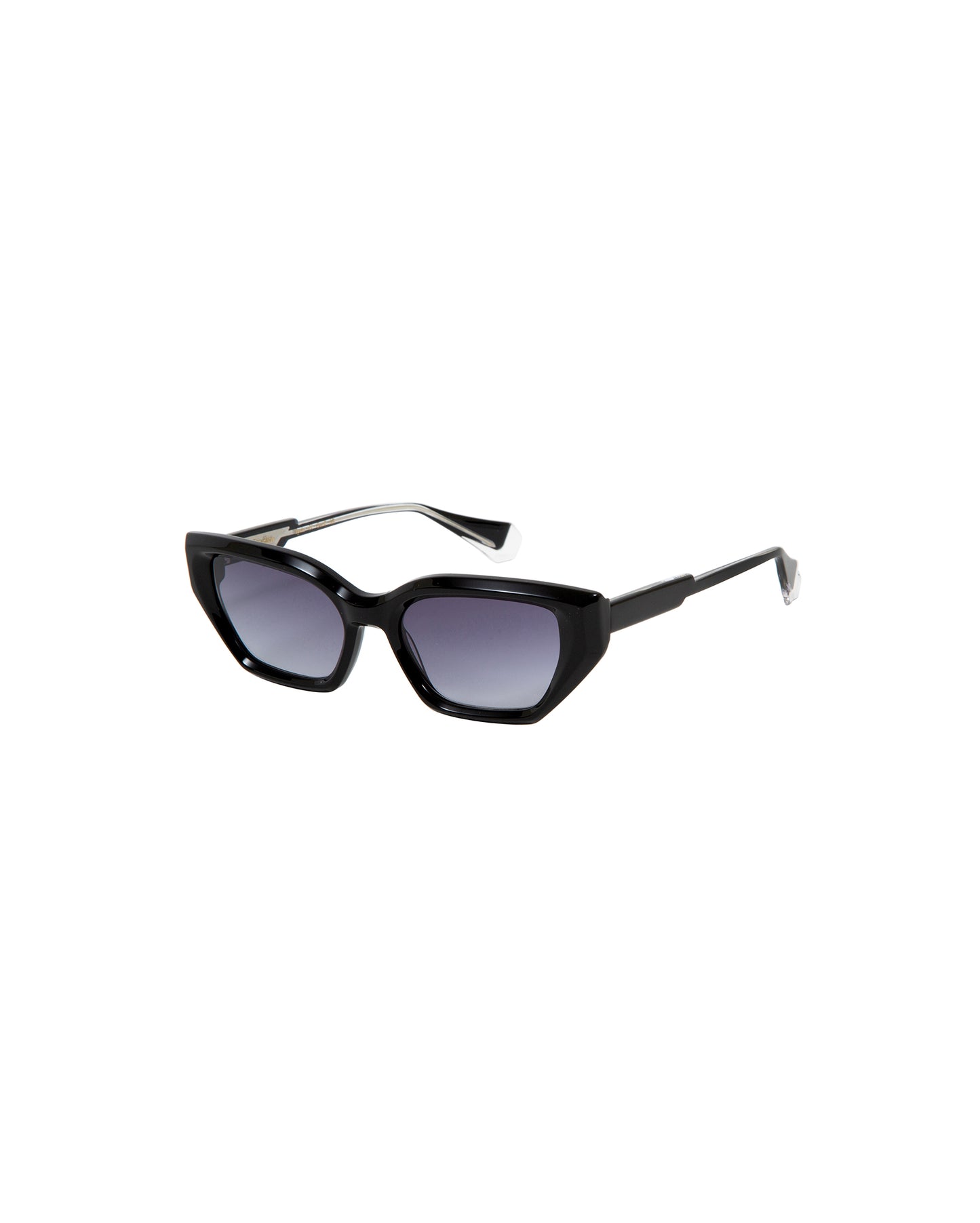 REGINA: Cat Eye Acetato Noir sunglasses by GIGI STUDIOS 2569