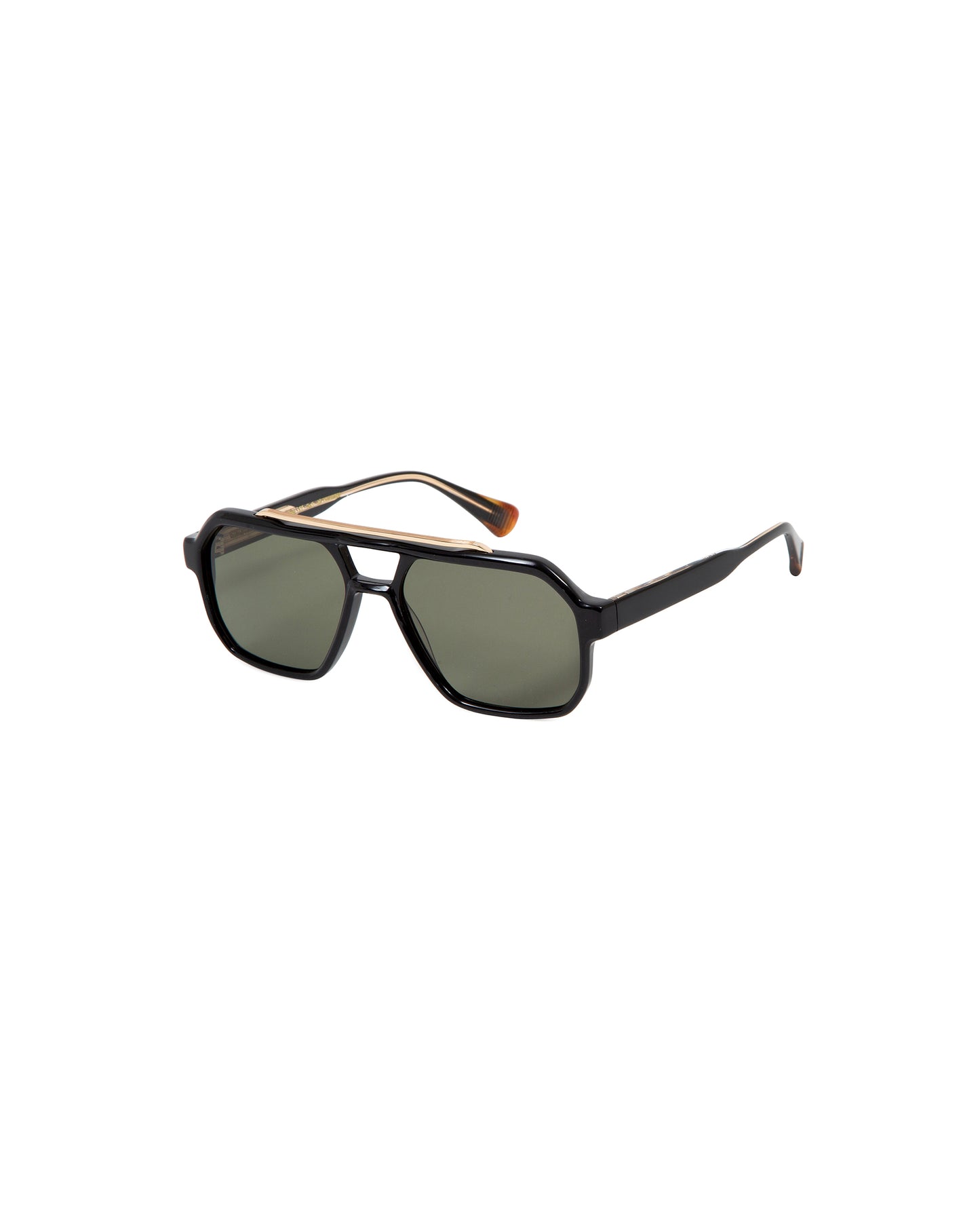 DALTON: Aviador Acetato Noir sunglasses by GIGI STUDIOS 2577