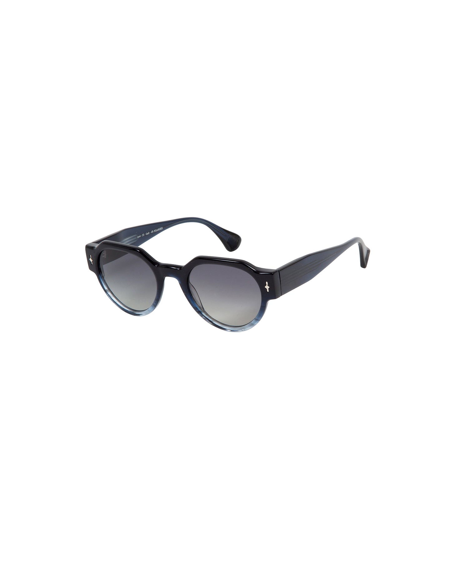 JOYCE: Redondas Acetato Azul sunglasses by GIGI STUDIOS 2585