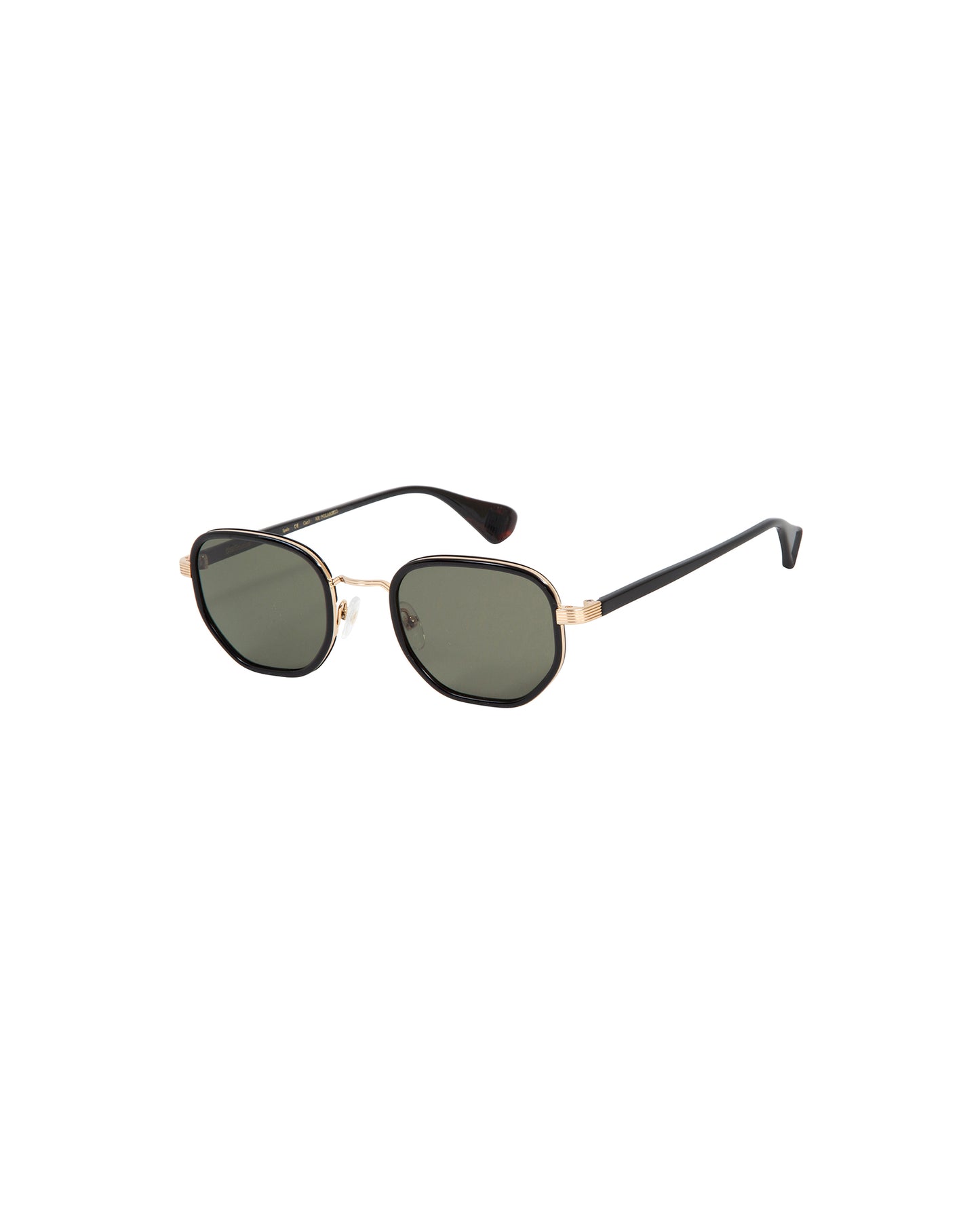 ORWELL: Cuadrada Acetato-Metal Noir sunglasses by GIGI STUDIOS 2594