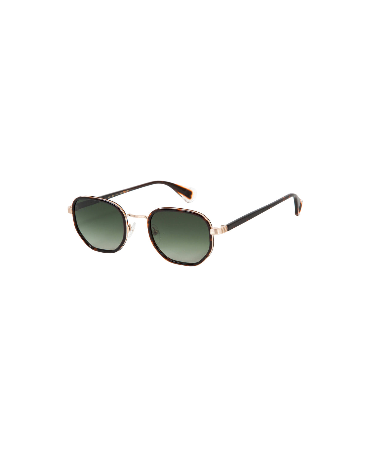 ORWELL: Cuadrada Acetato-Metal Marrón sunglasses by GIGI STUDIOS 2596