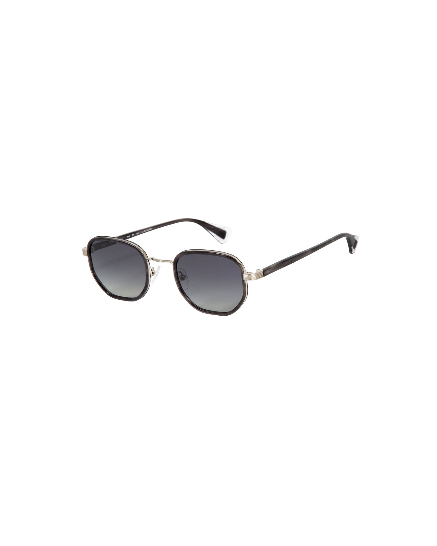 ORWELL: Cuadrada Acetato-Metal Grigio sunglasses by GIGI STUDIOS 2598