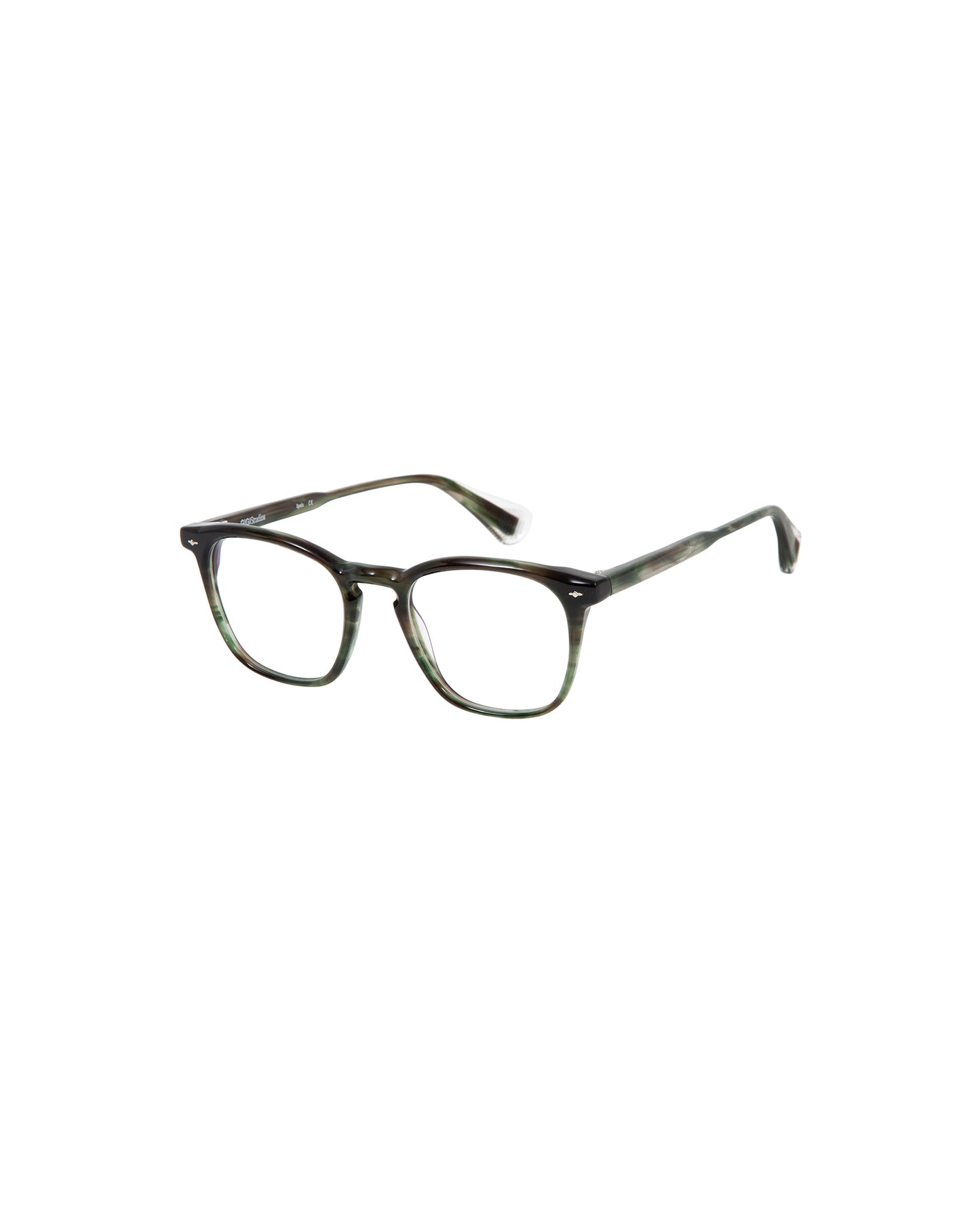 MCCARTNEY: Cuadrada Acetato Verde optical glasses by GIGI STUDIOS 2614