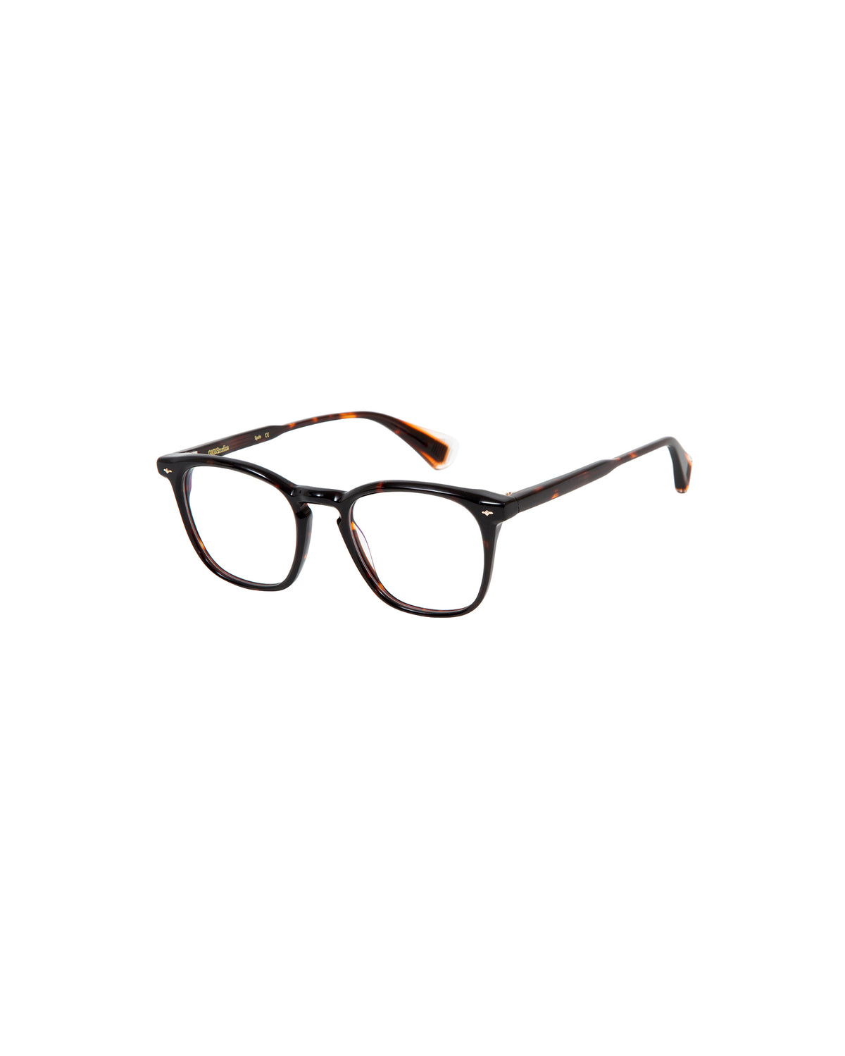 MCCARTNEY: Cuadrada Acetato Marrón optical glasses by GIGI STUDIOS 2616