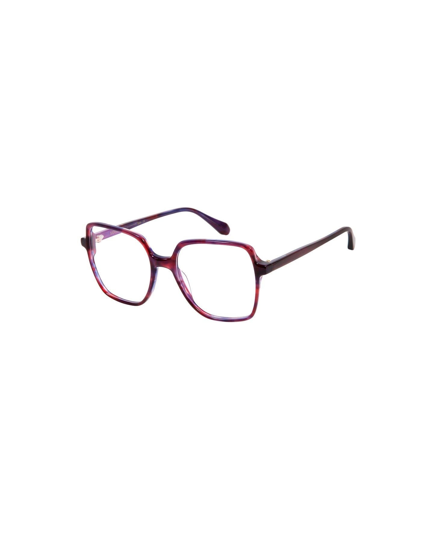 ARIA: Cuadrada Acetato Rojo optical glasses by GIGI STUDIOS 2657