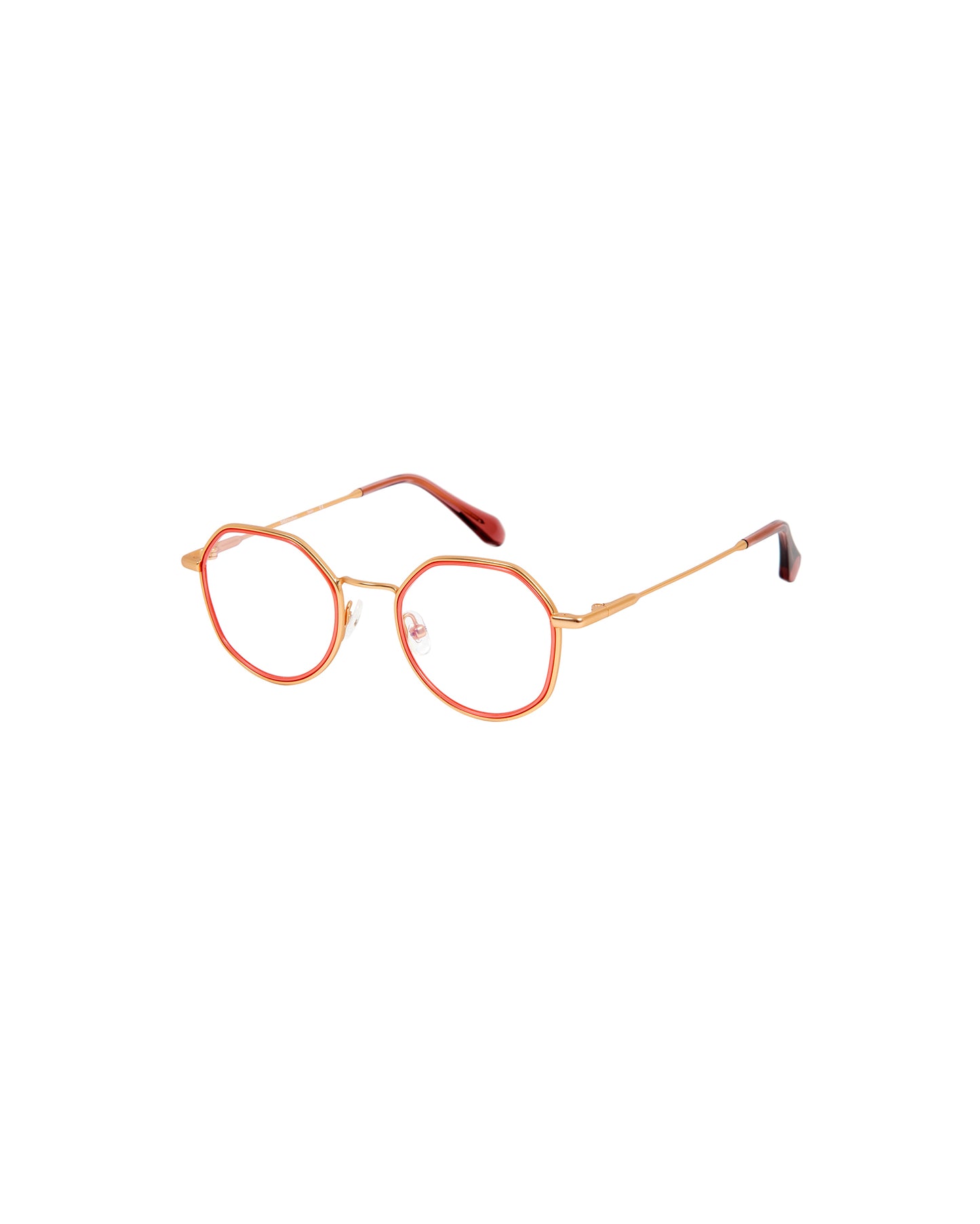 ABIE: Geométricas Acetato-Metal Doré optical glasses by GIGI STUDIOS 2661