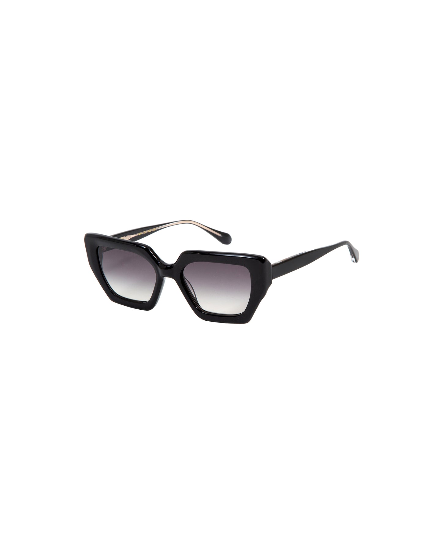 GIANNA: Cuadrada Acetato Noir sunglasses by GIGI STUDIOS 2685