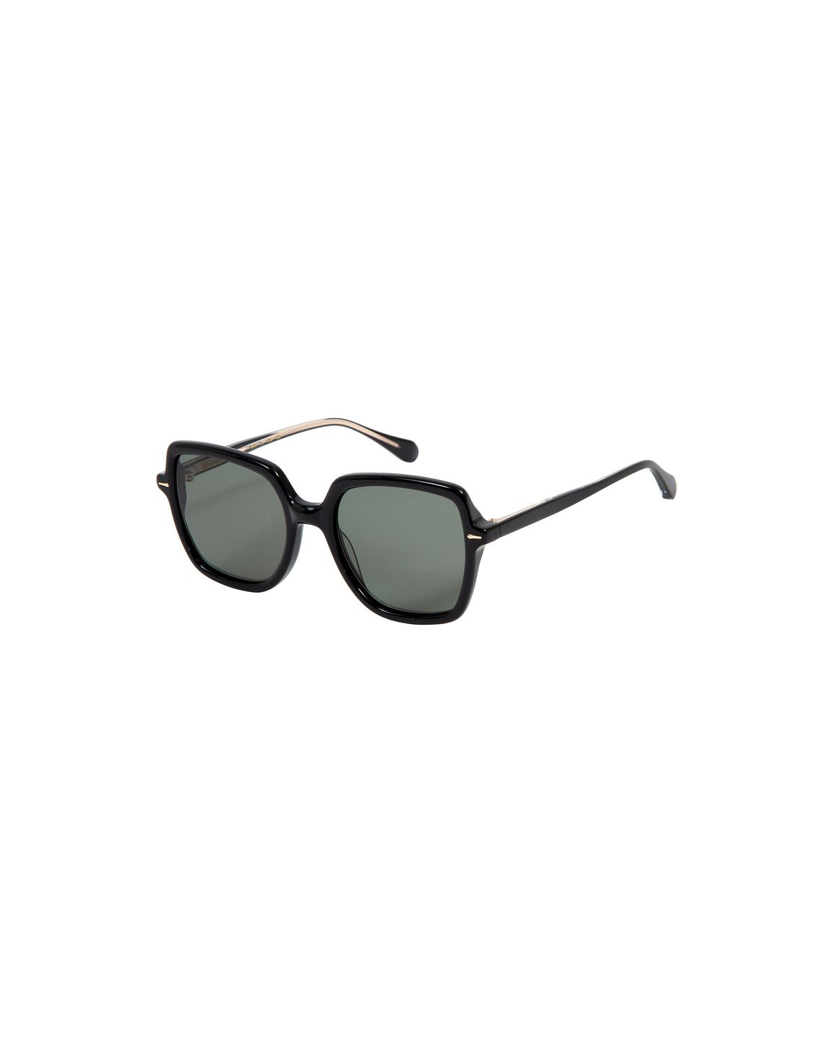 GRETEL: Cuadrada Acetato Noir sunglasses by GIGI STUDIOS 2691