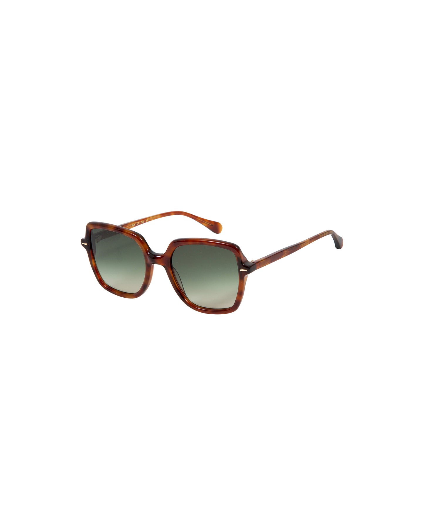 GRETEL: Cuadrada Acetato Havana sunglasses by GIGI STUDIOS 2693