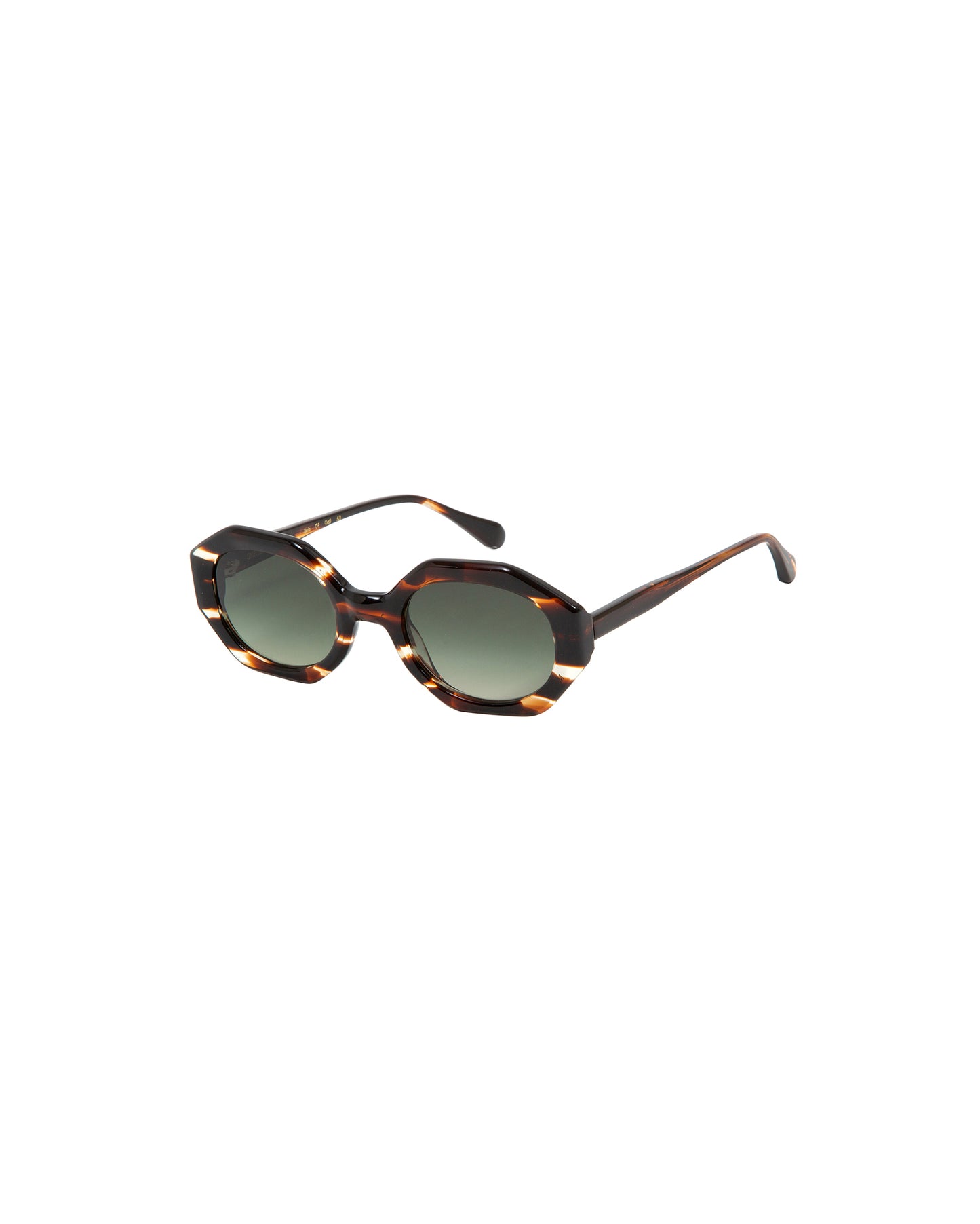 MOLLY: Geométricas Acetato Marrón sunglasses by GIGI STUDIOS 2701