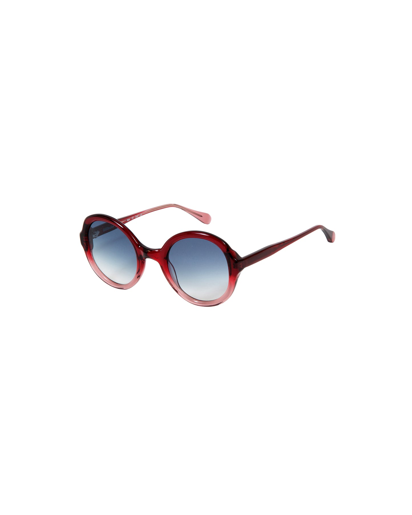 LULU: Redondas Acetato Rojo sunglasses by GIGI STUDIOS 2710