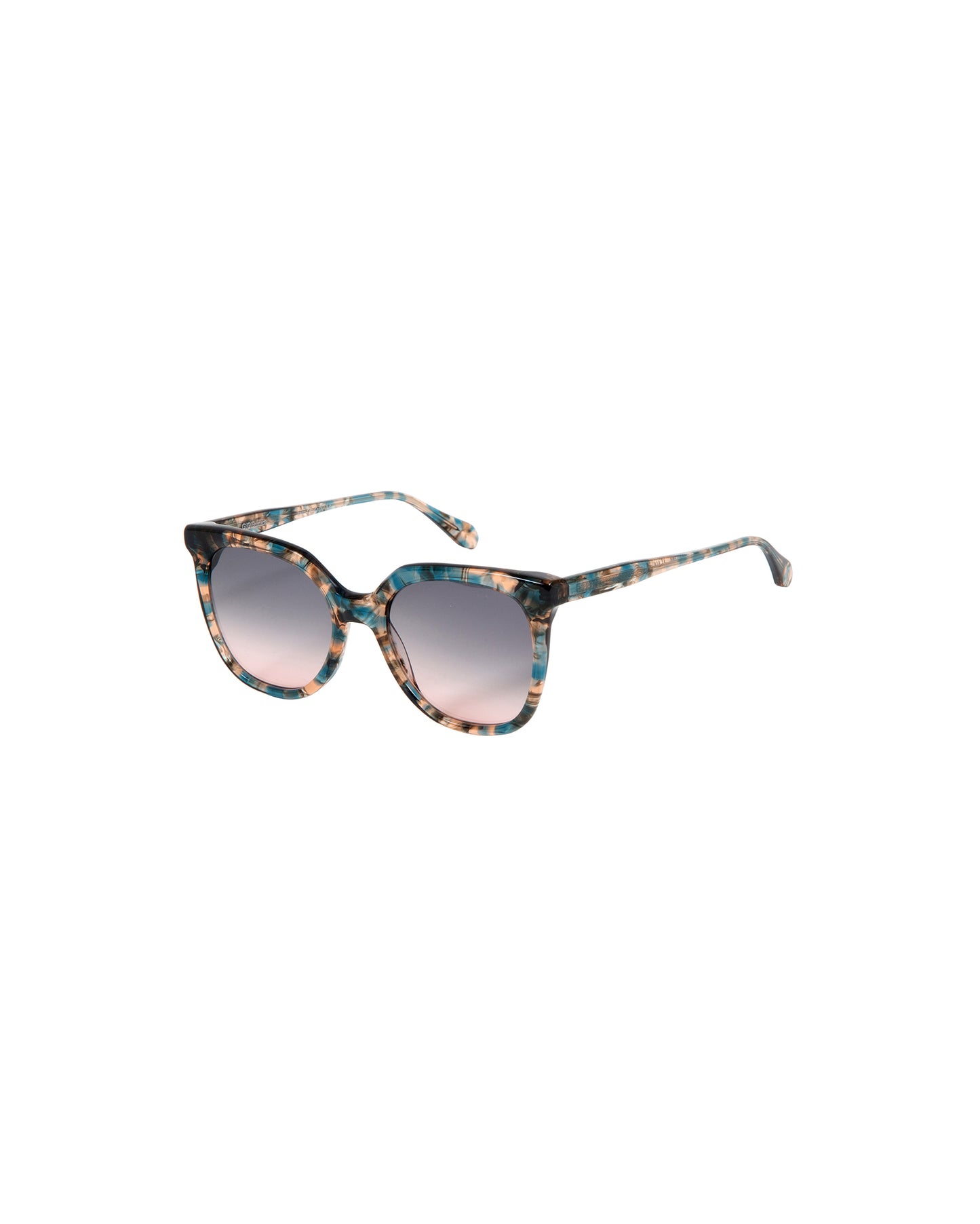 ALAIA: Cuadrada Acetato Havana sunglasses by GIGI STUDIOS 2714
