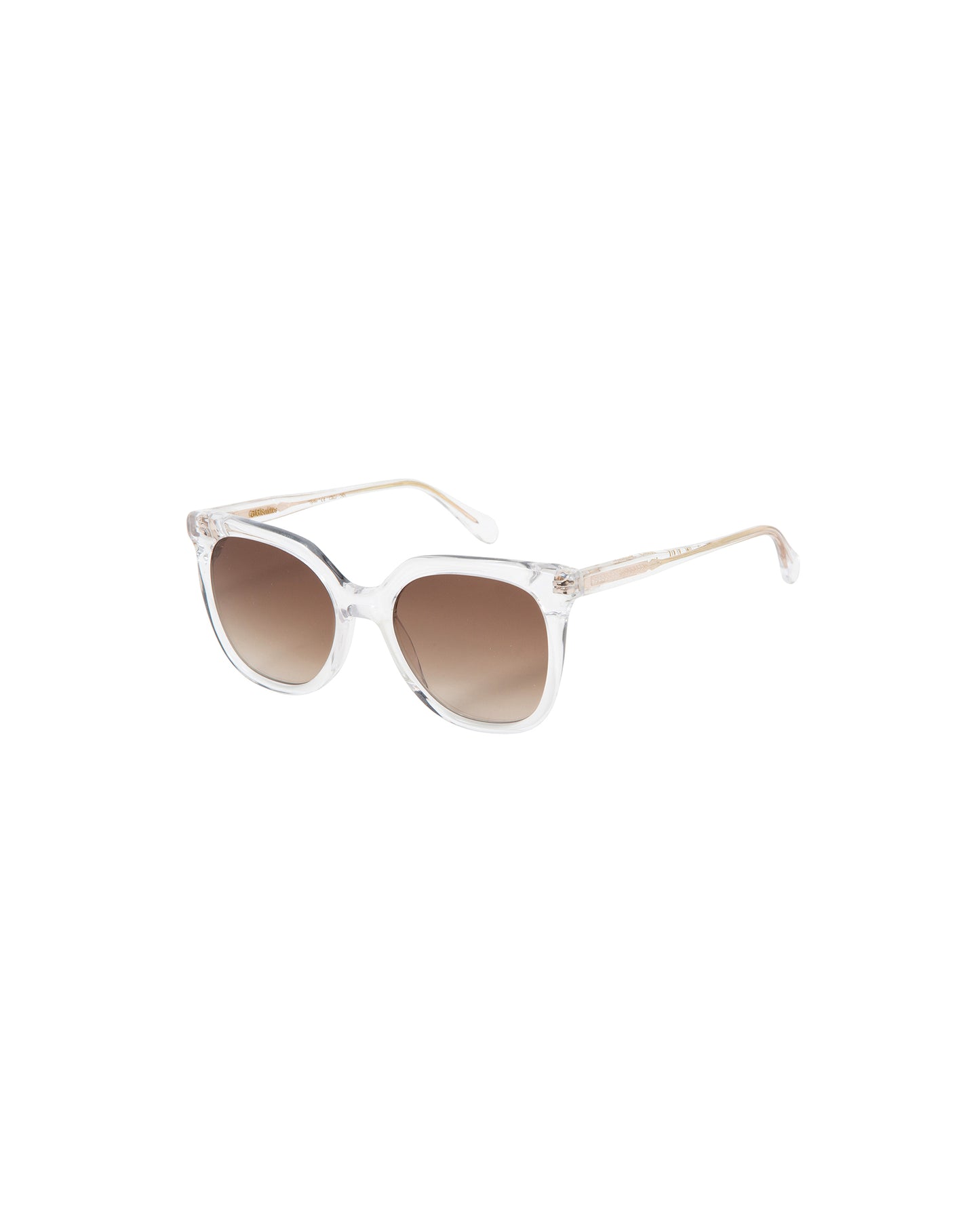 ALAIA: Cuadrada Acetato Transparente sunglasses by GIGI STUDIOS 2720