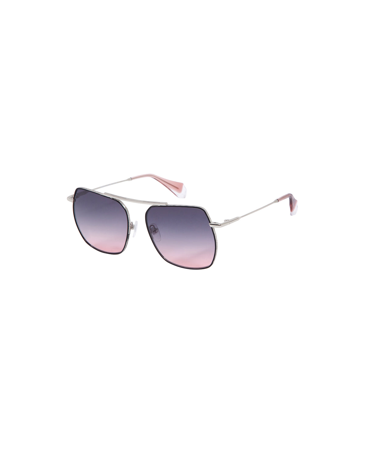 CLEOPATRA: Aviador Metal Dark Silver sunglasses by GIGI STUDIOS 2760