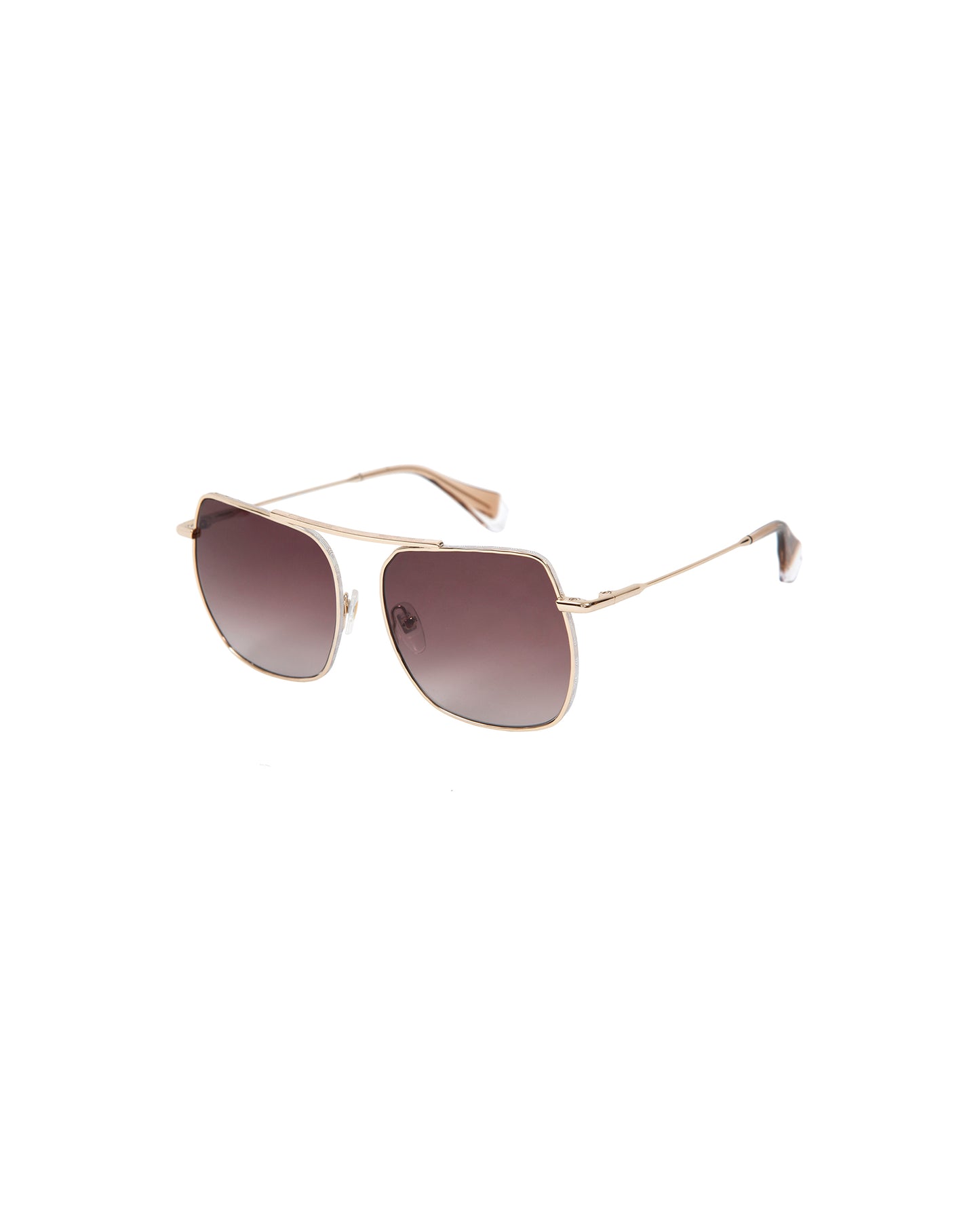 CLEOPATRA: Aviador Metal Doré sunglasses by GIGI STUDIOS 2762