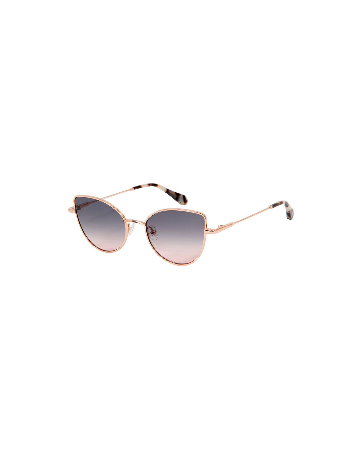 AIXA: Cat Eye Metal Rosa sunglasses by GIGI STUDIOS 2796