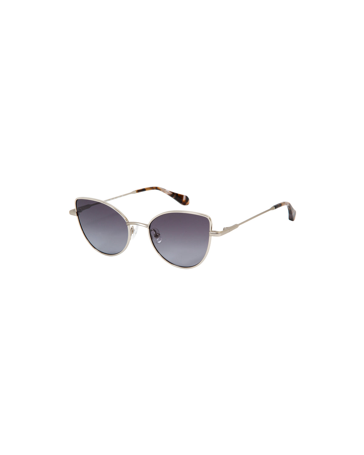 AIXA: Cat Eye Metal Dark Silver sunglasses by GIGI STUDIOS 2798