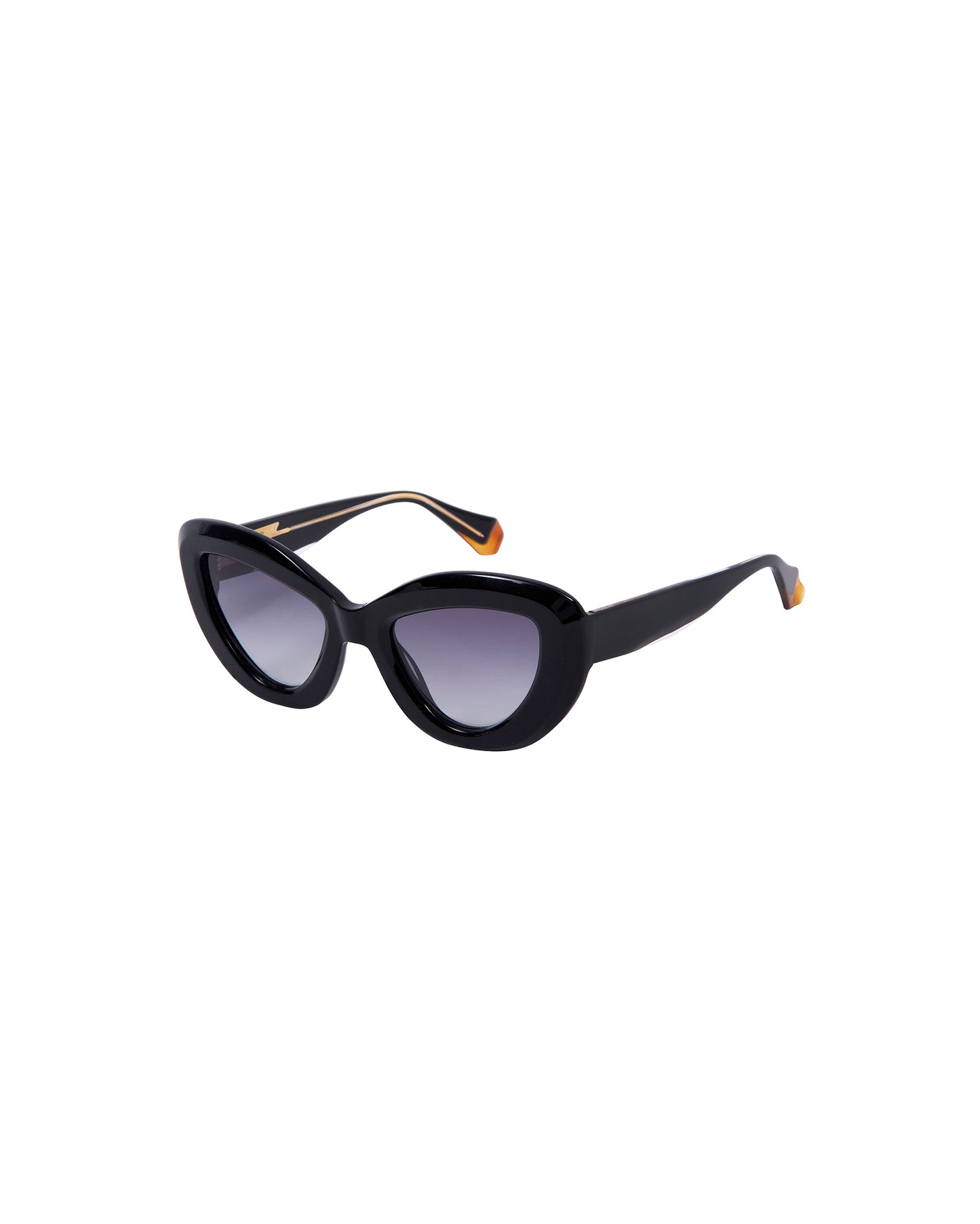 WILLOW: Cat Eye Acetato Noir sunglasses by GIGI STUDIOS 2809