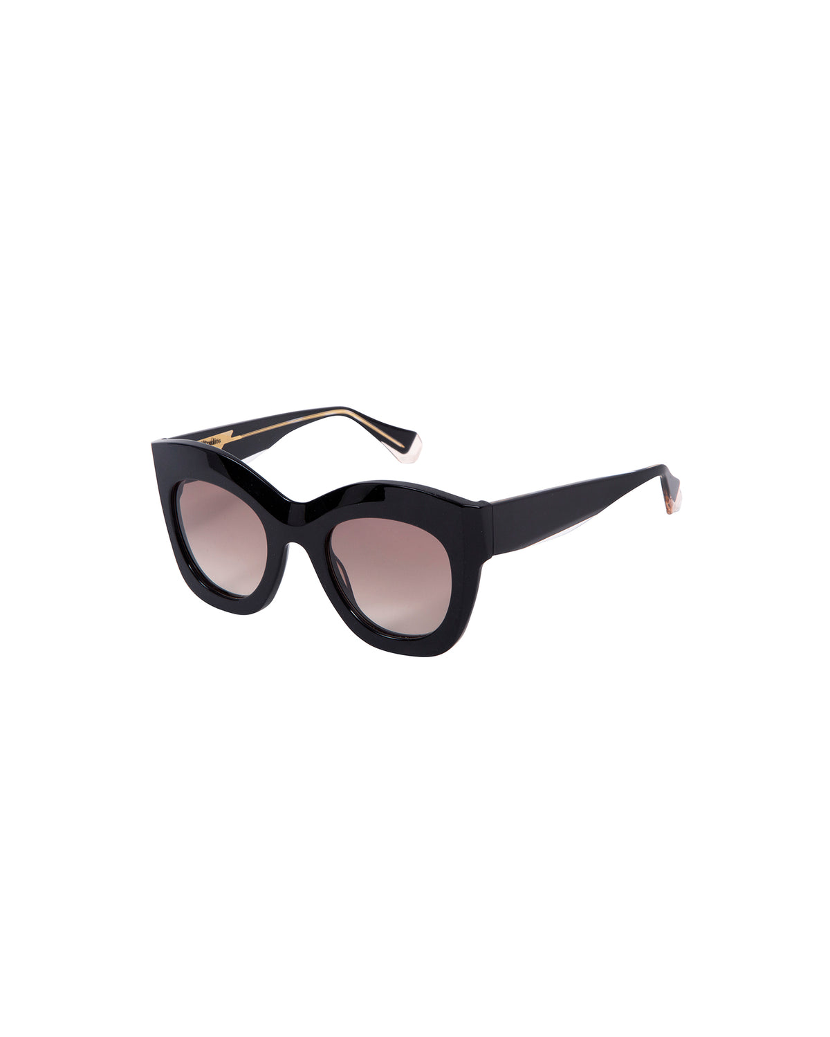 FIONA: Cat Eye Acetato Noir sunglasses by GIGI STUDIOS 2817