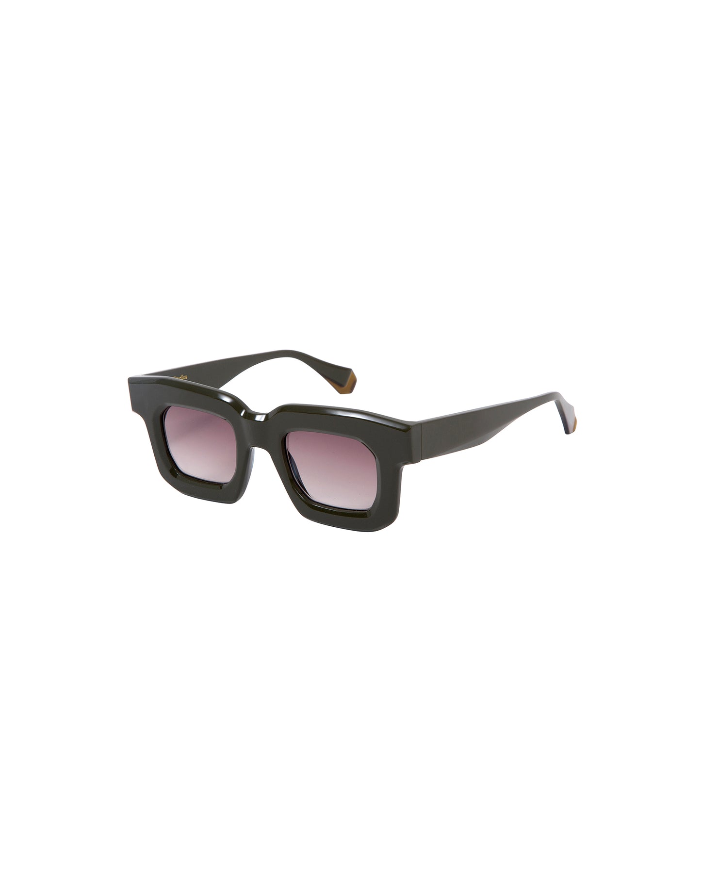IVY: Cuadrada Acetato Verde sunglasses by GIGI STUDIOS 2860