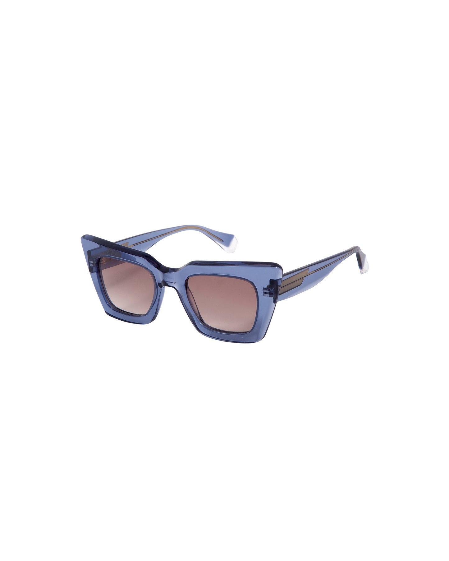 SCARLETT: Cat Eye Acetato Azul sunglasses by GIGI STUDIOS 2866