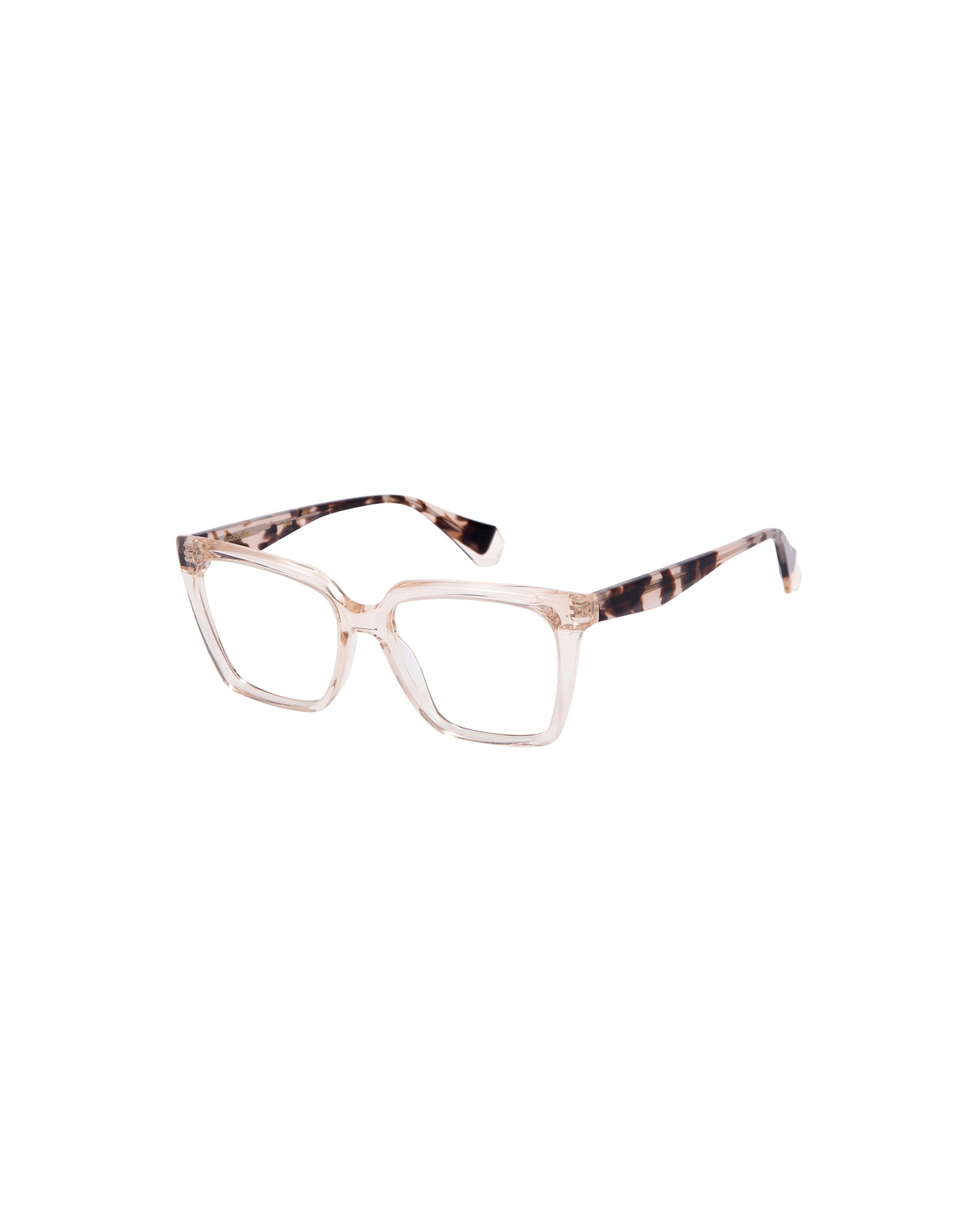 CINDY: Cuadrada Acetato Transparente optical glasses by GIGI STUDIOS 2874