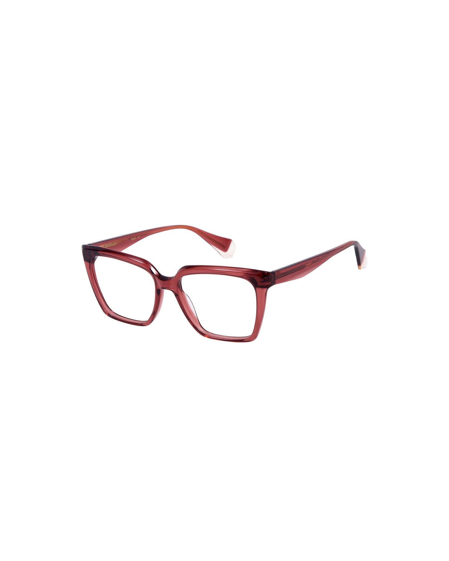 CINDY: Cuadrada Acetato Rojo optical glasses by GIGI STUDIOS 2876