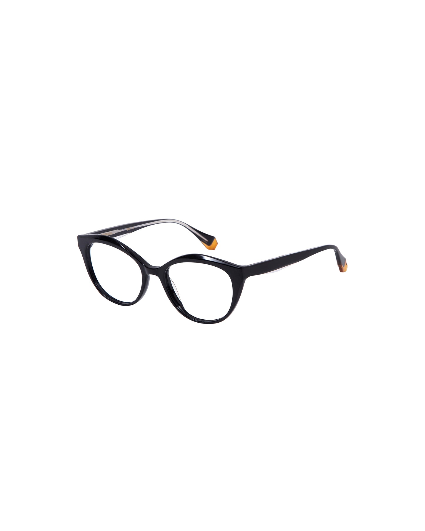 EDNA: Redondas Acetato Noir optical glasses by GIGI STUDIOS 2878
