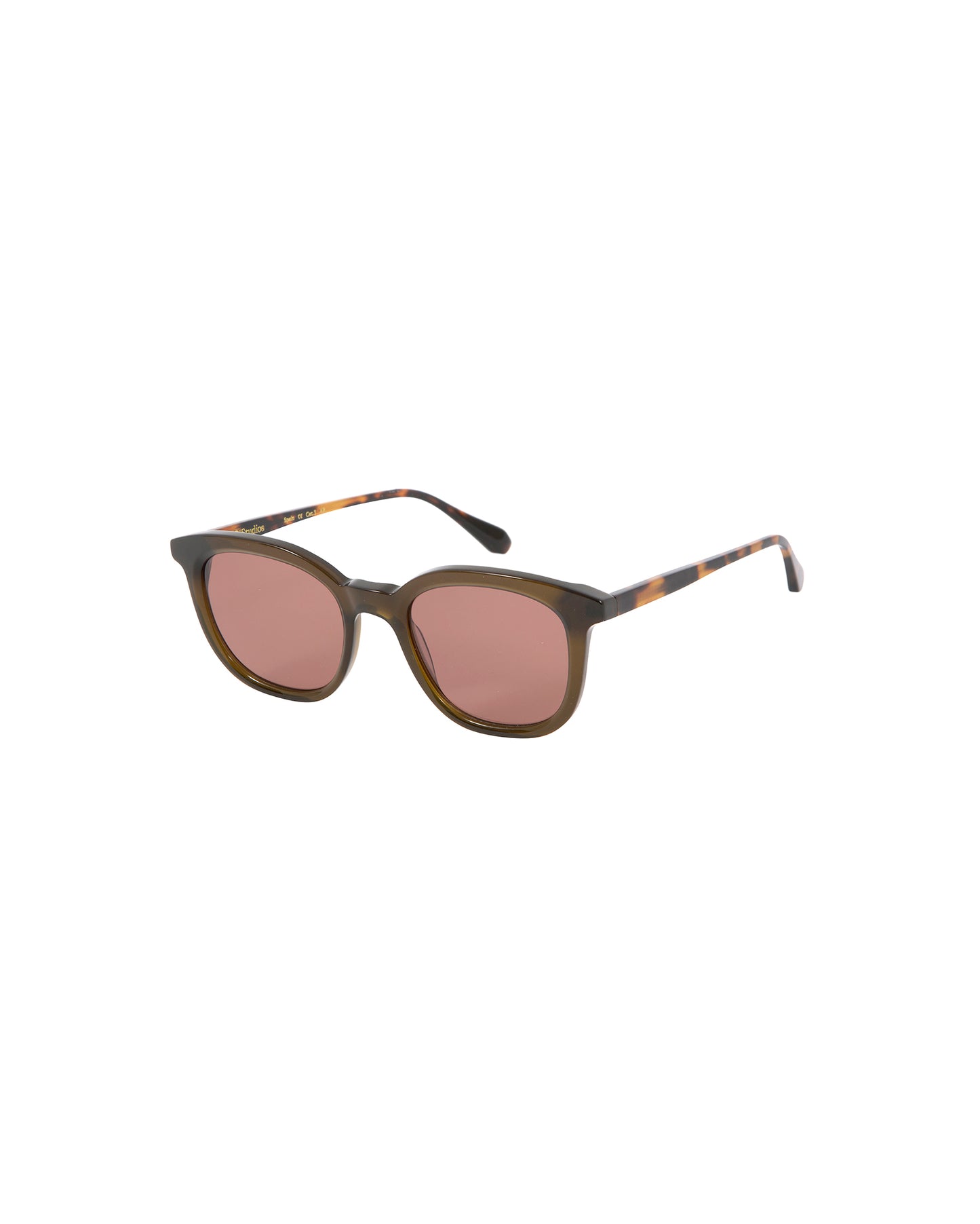 RILEY: Cuadrada Acetato Marrón sunglasses by GIGI STUDIOS 2907