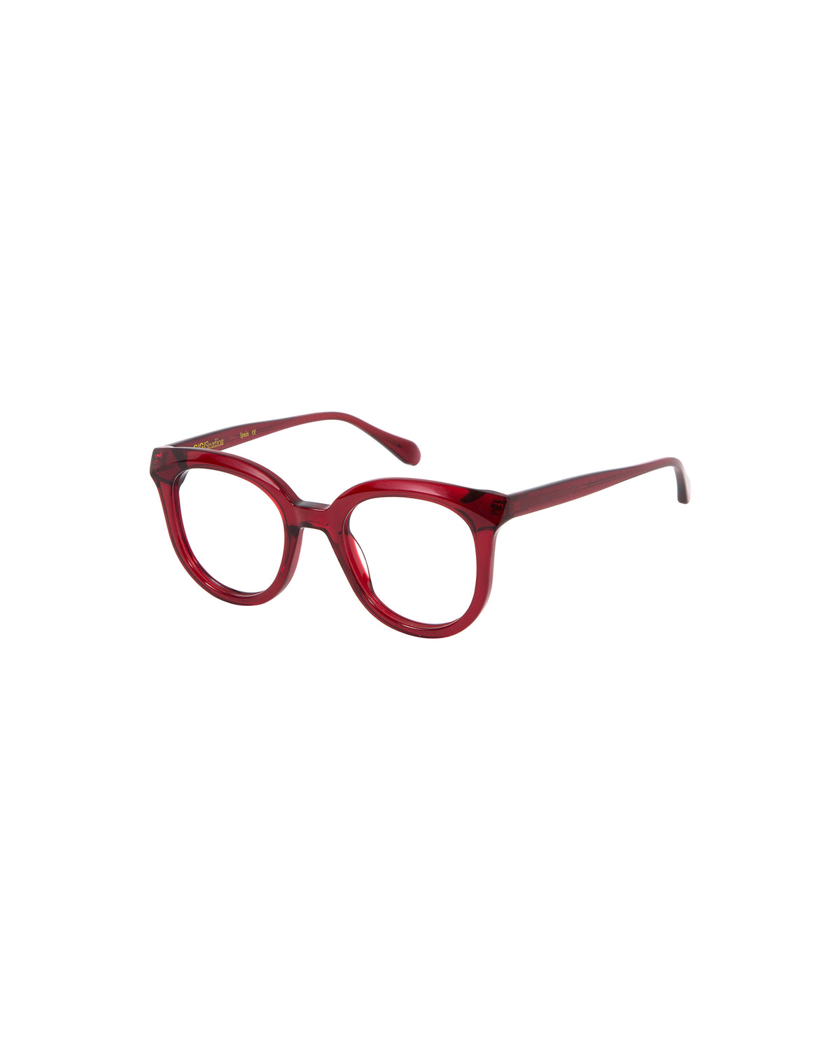 CLAIRE: Redondas Acetato Rojo optical glasses by GIGI STUDIOS 2935