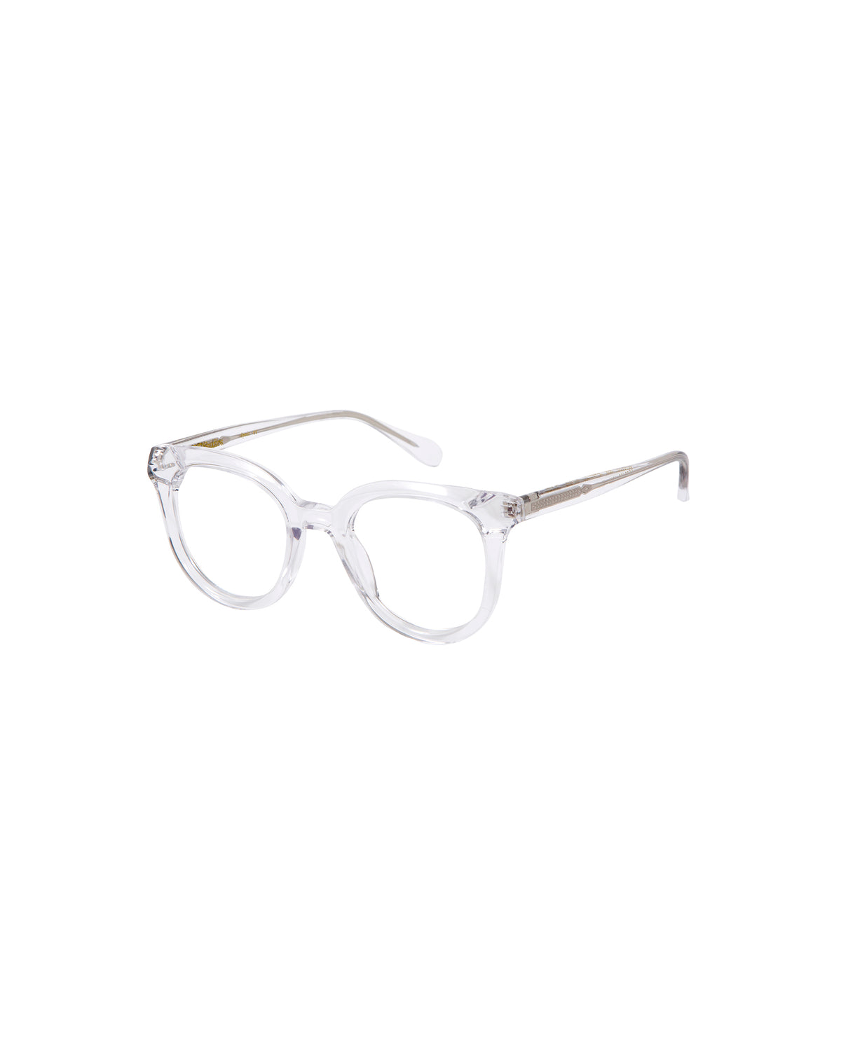 CLAIRE: Redondas Acetato Transparente optical glasses by GIGI STUDIOS 2937
