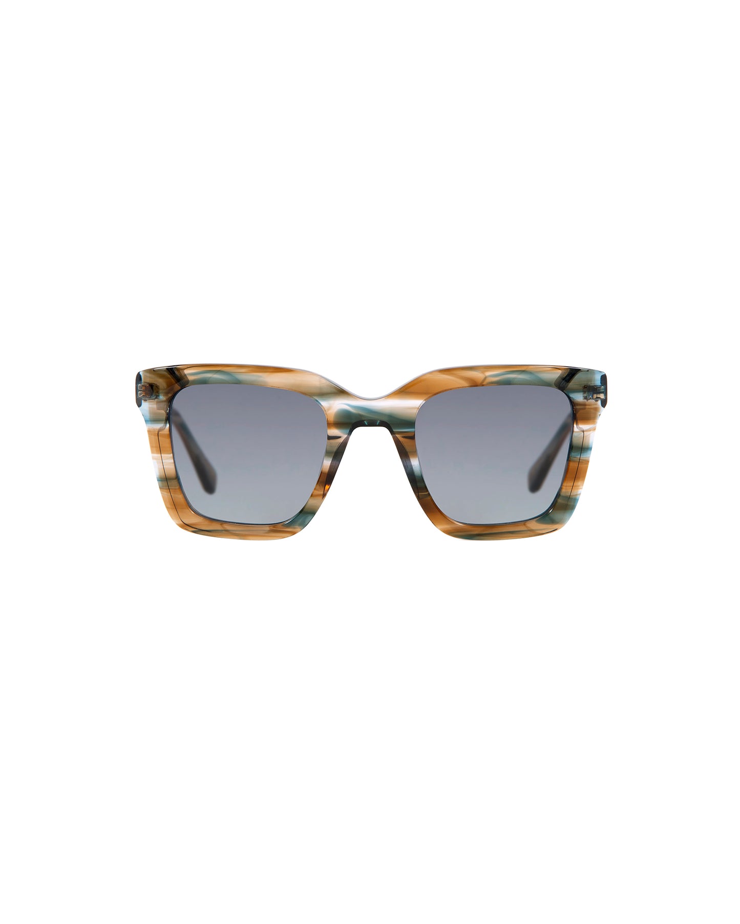 GLORIA: Cuadrada Acetato Havana sunglasses by GIGI STUDIOS 2938