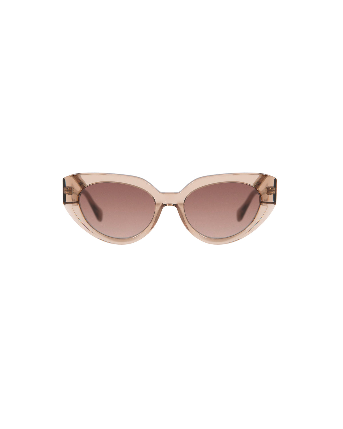 DELILAH: Cat Eye Acetato Transparente sunglasses by GIGI STUDIOS 2942