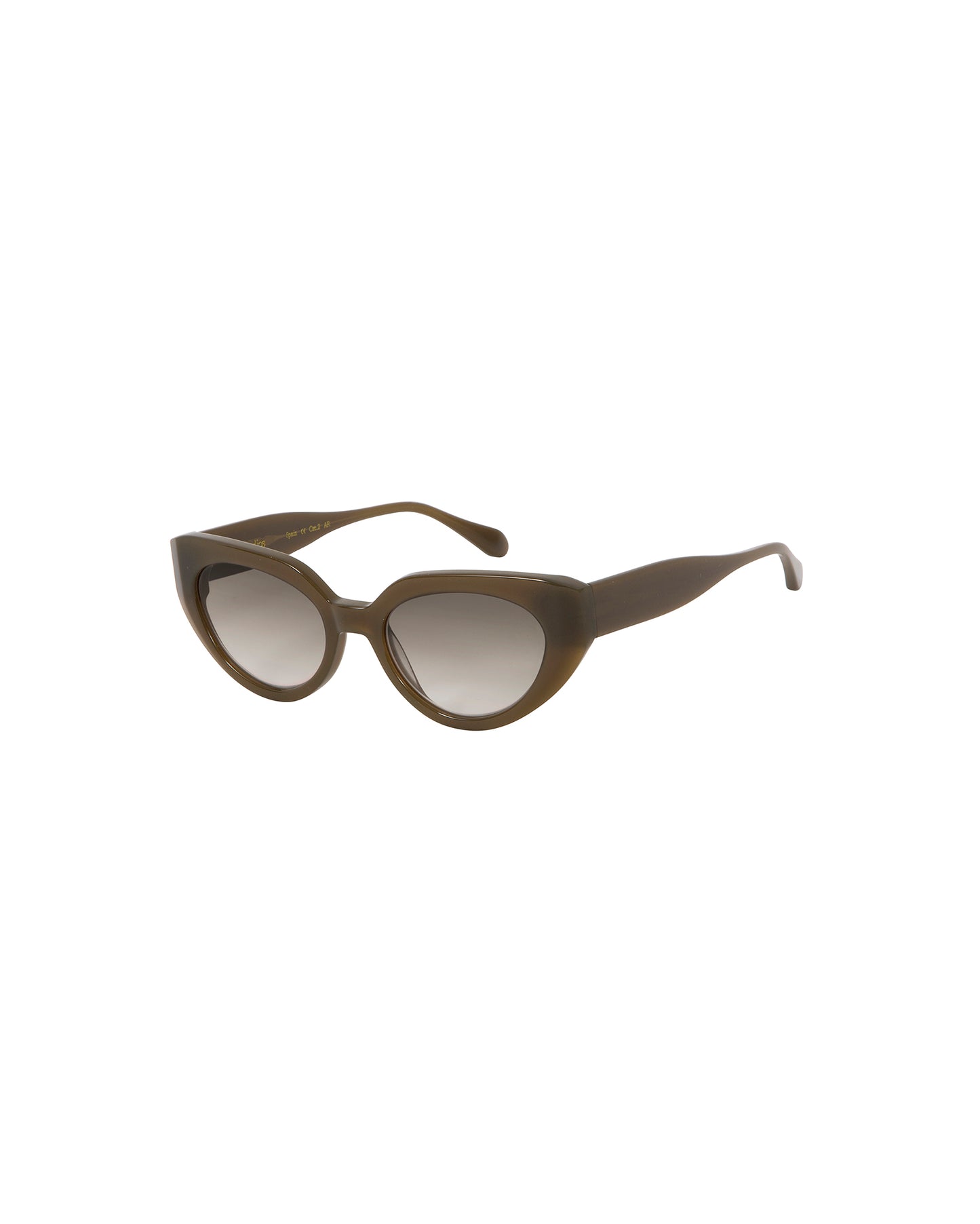 DELILAH: Cat Eye Acetato Marrón sunglasses by GIGI STUDIOS 2946
