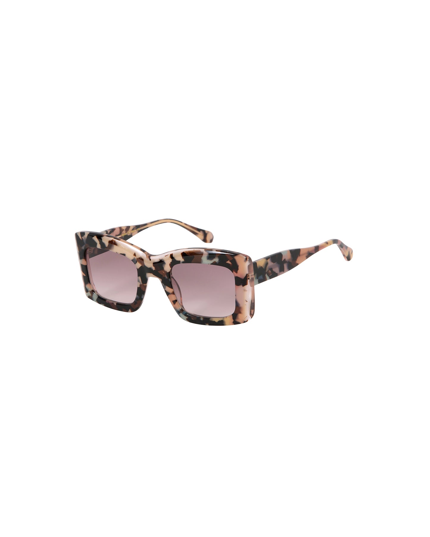 MAGNOLIA: Cuadrada Acetato Havana sunglasses by GIGI STUDIOS 2948