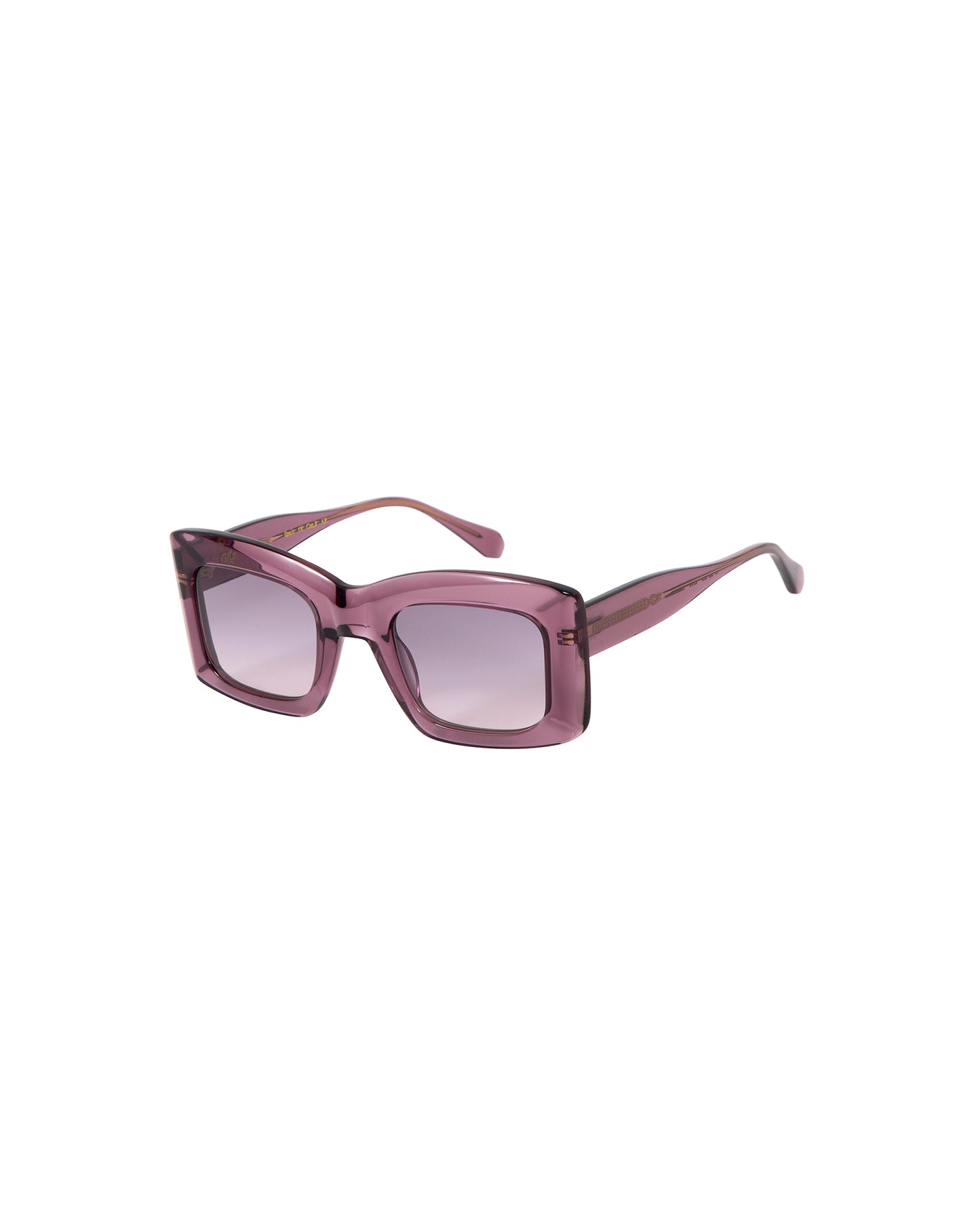MAGNOLIA: Cuadrada Acetato Rojo sunglasses by GIGI STUDIOS 2954