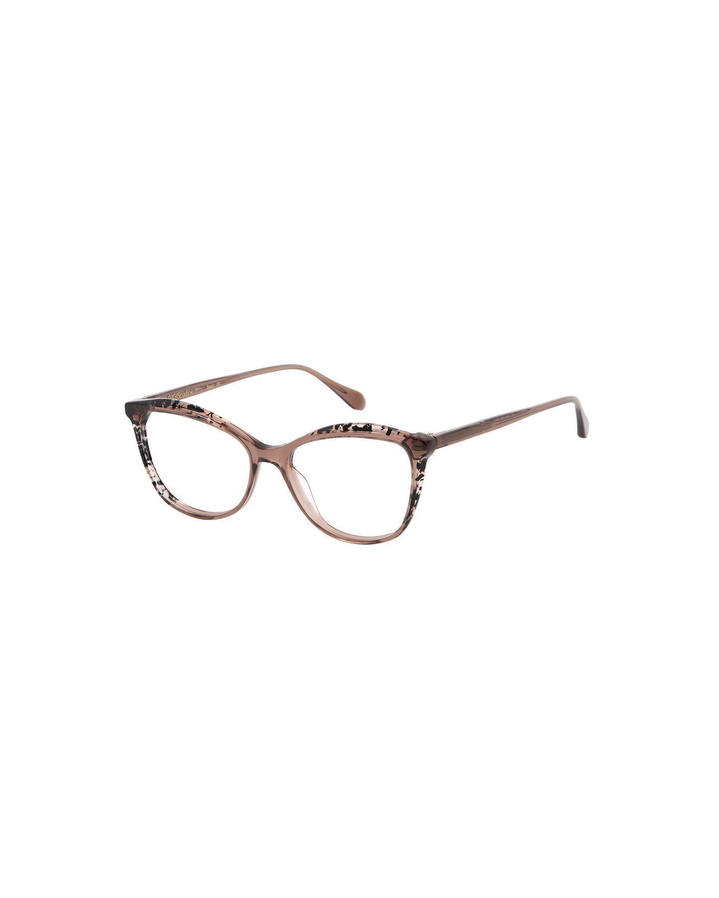 ALESSANDRA: Cat Eye Acetato Marrón optical glasses by GIGI STUDIOS 2962
