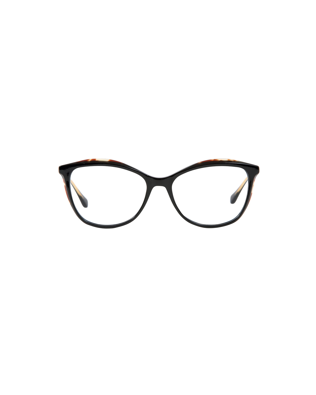 ALESSANDRA: Cat Eye Acetato Noir optical glasses by GIGI STUDIOS 2965