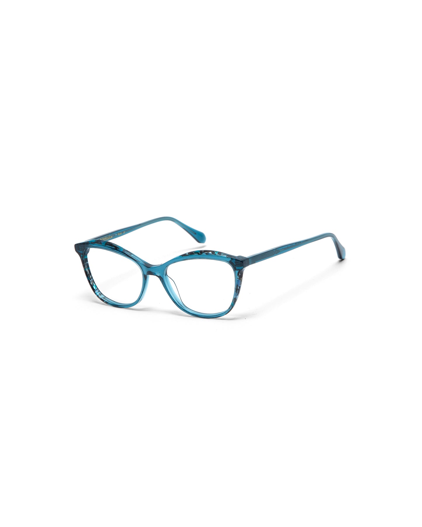 ALESSANDRA: Cat Eye Acetato Azul optical glasses by GIGI STUDIOS 2971